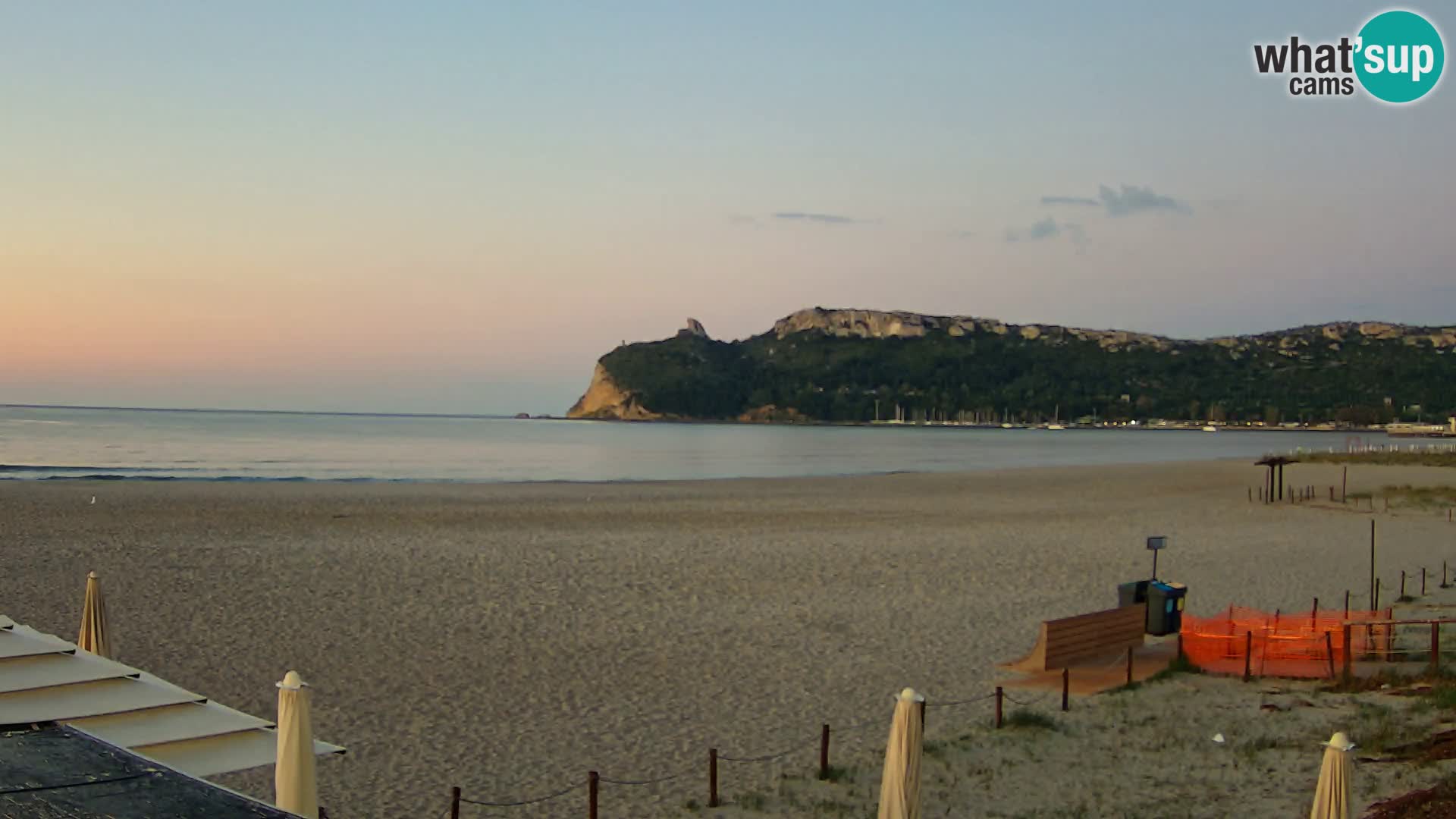 Poetto beach webcam | Cagliari | Sardinija