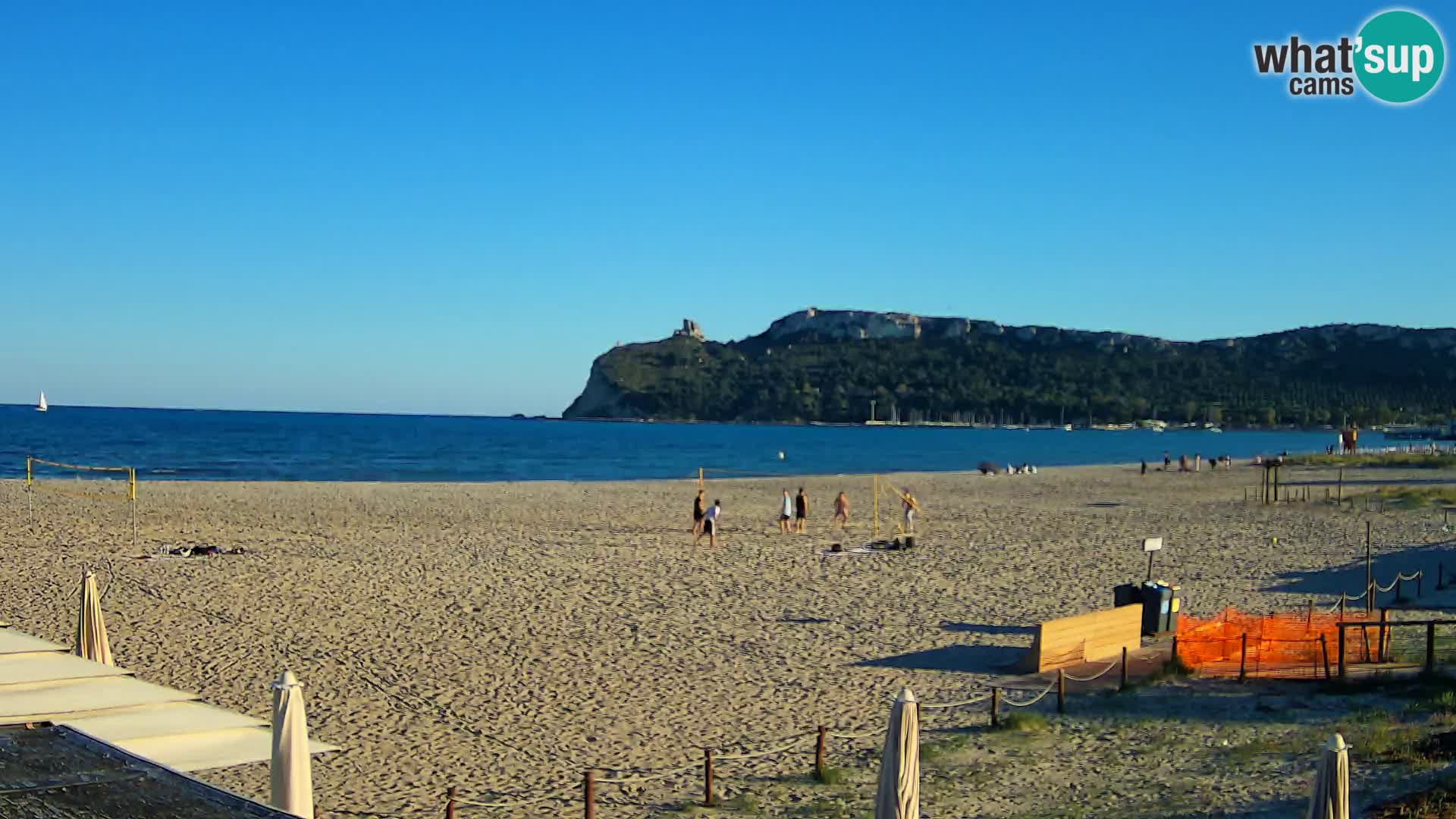 Webcam spiaggia del Poetto | Cagliari | Sardegna