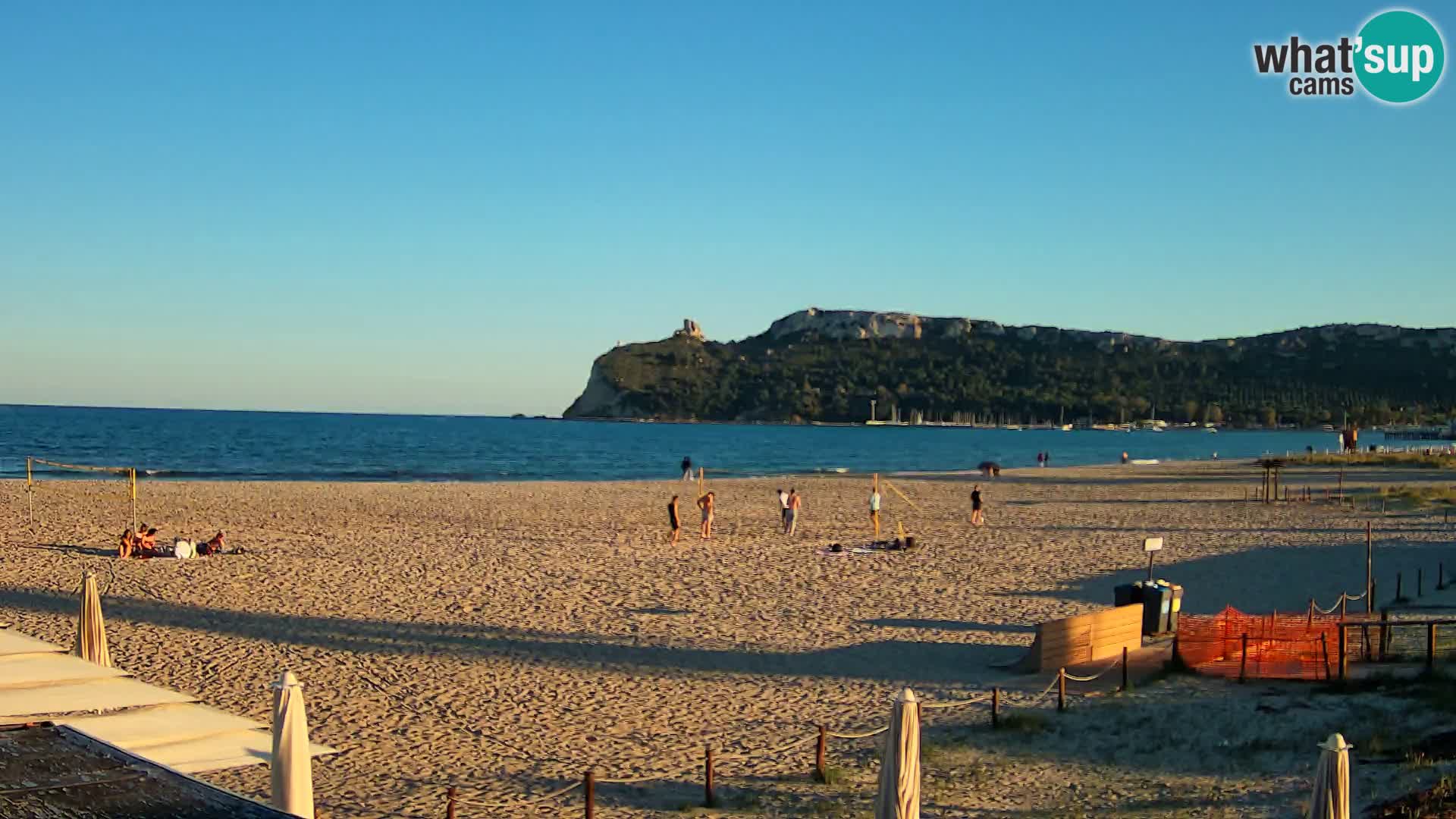 Webcam spiaggia del Poetto | Cagliari | Sardegna