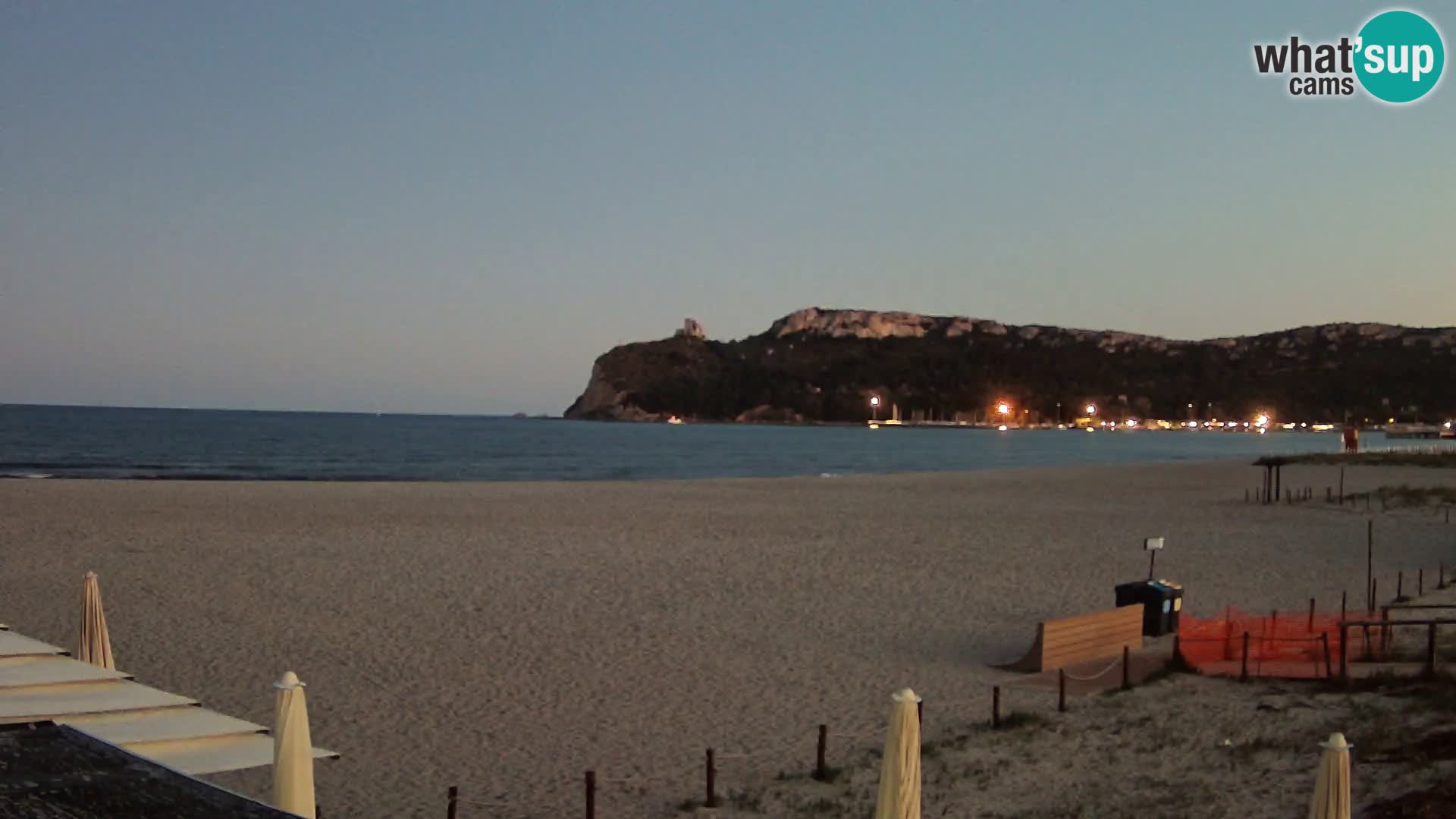 Webcam playa de Poetto | Cagliari | Cerdeña
