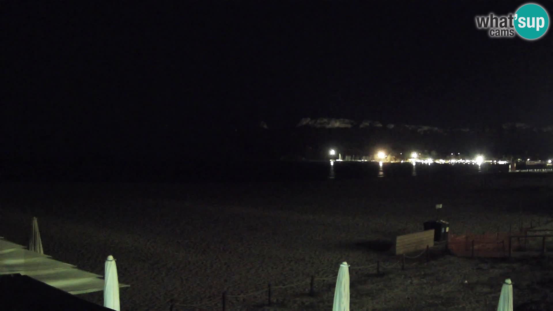 Webcam plage de Poetto | Cagliari | Sardaigne