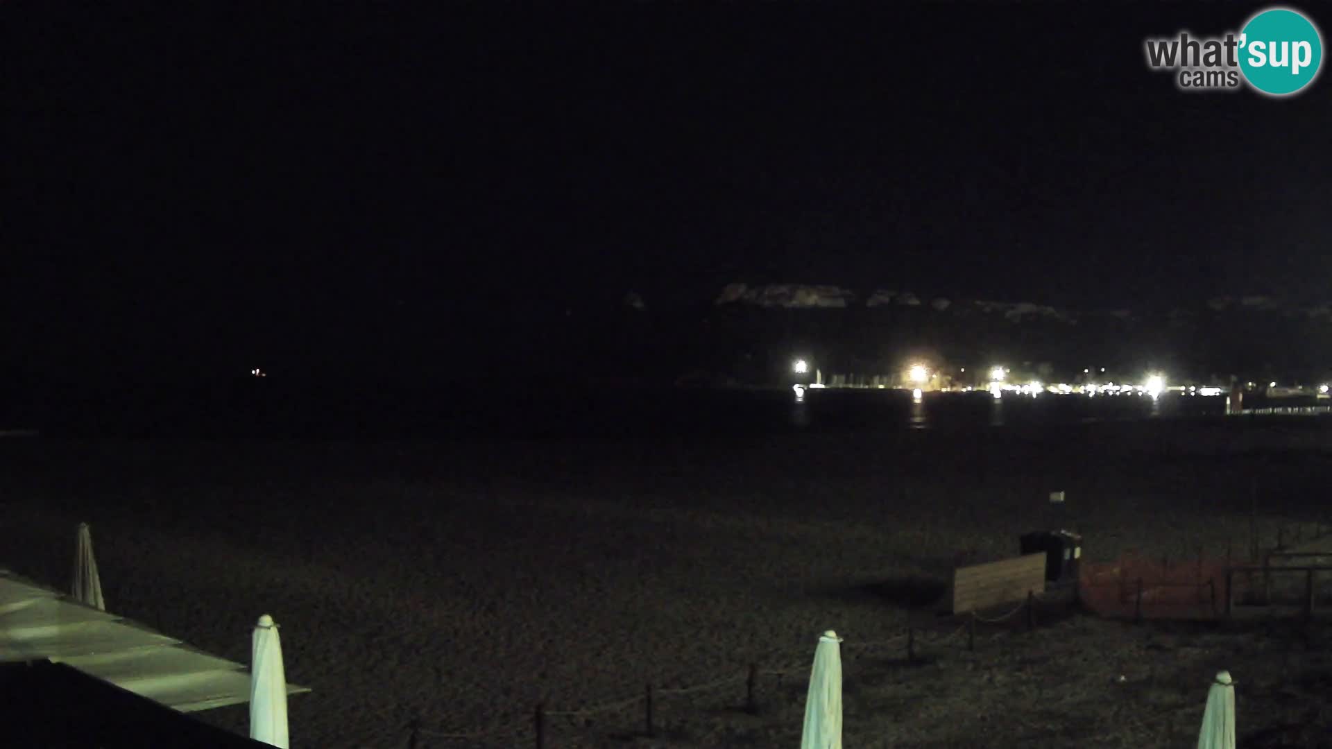 Poetto beach webcam | Cagliari | Sardinia