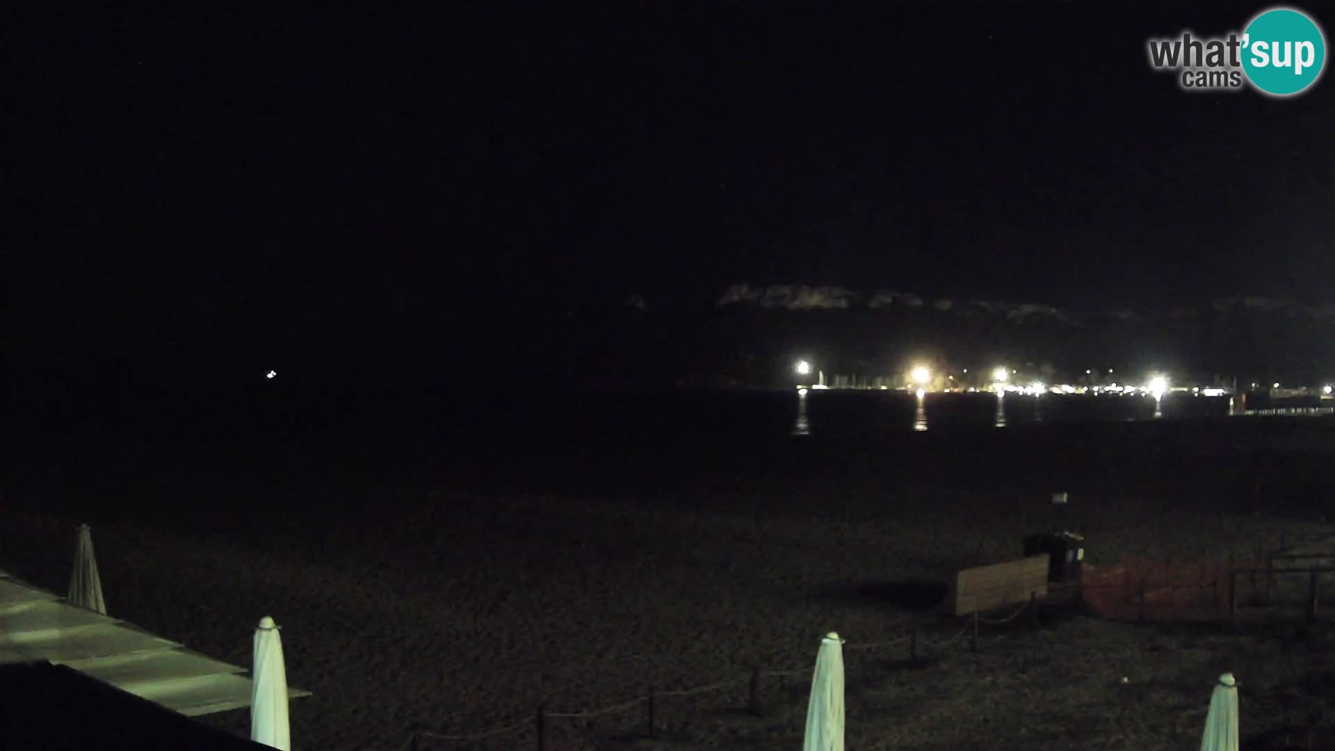 Poetto beach webcam | Cagliari | Sardinija