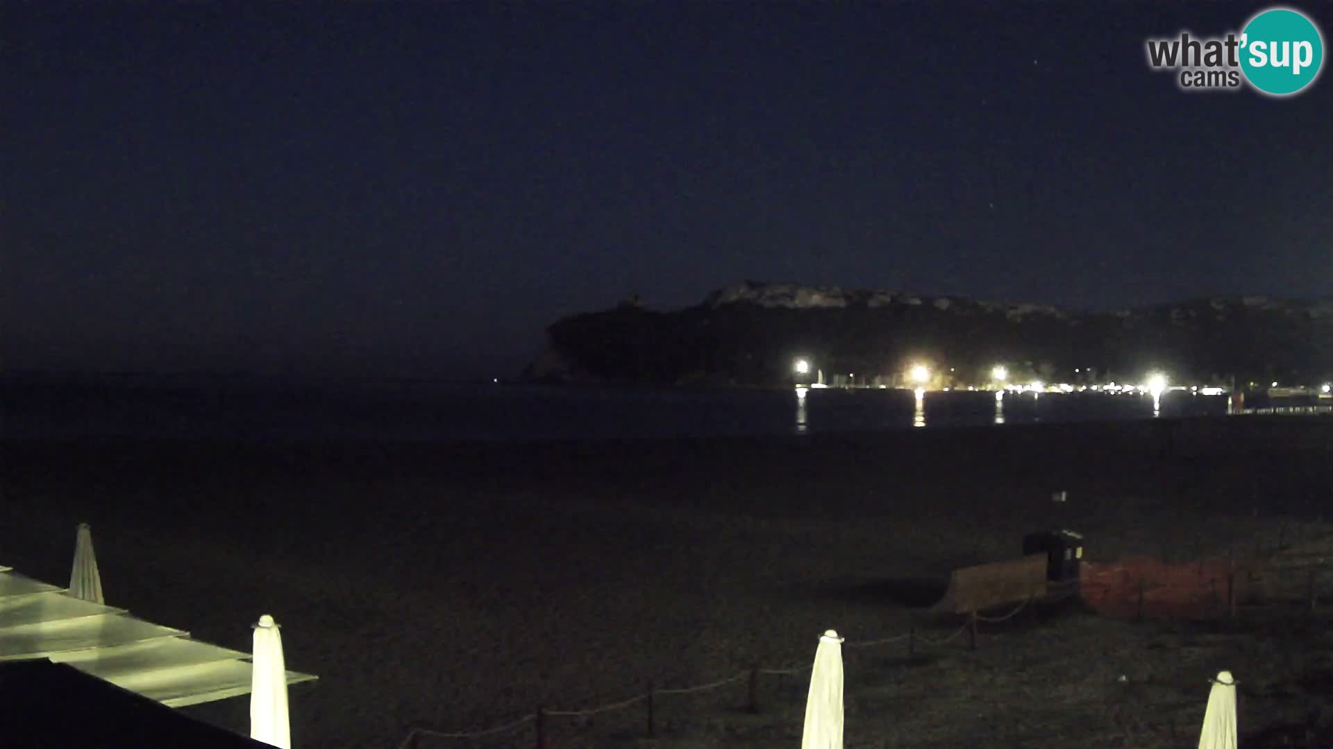 Poetto beach webcam | Cagliari | Sardinia