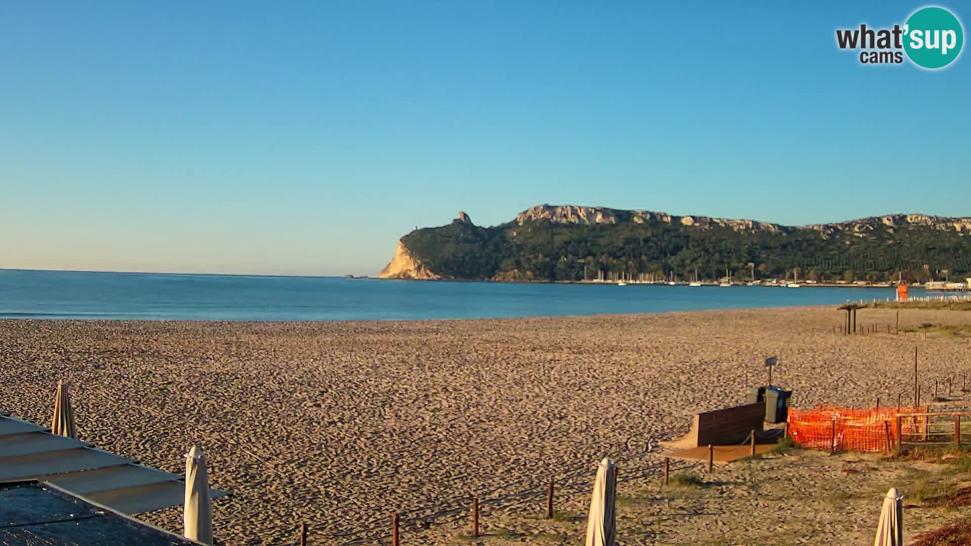 Poetto Strand Webcam | Cagliari | Sardinien