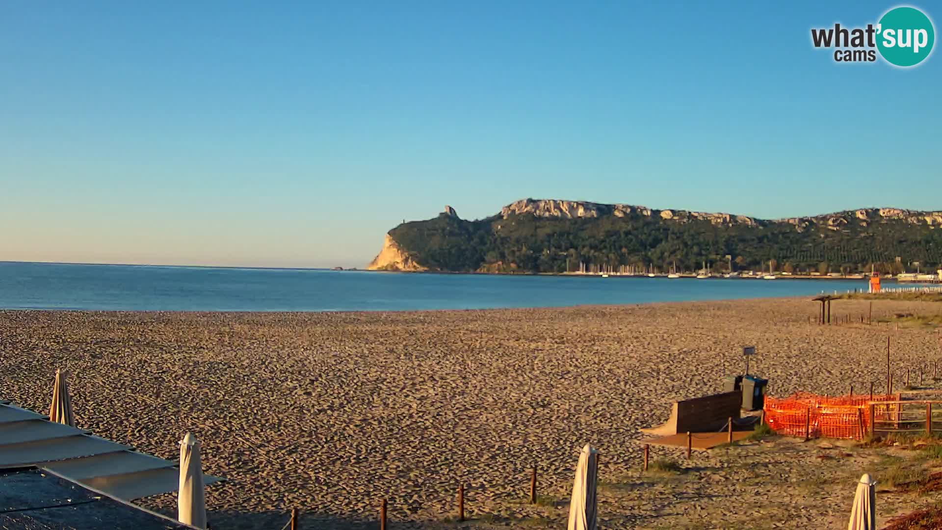 Poetto beach webcam | Cagliari | Sardinia