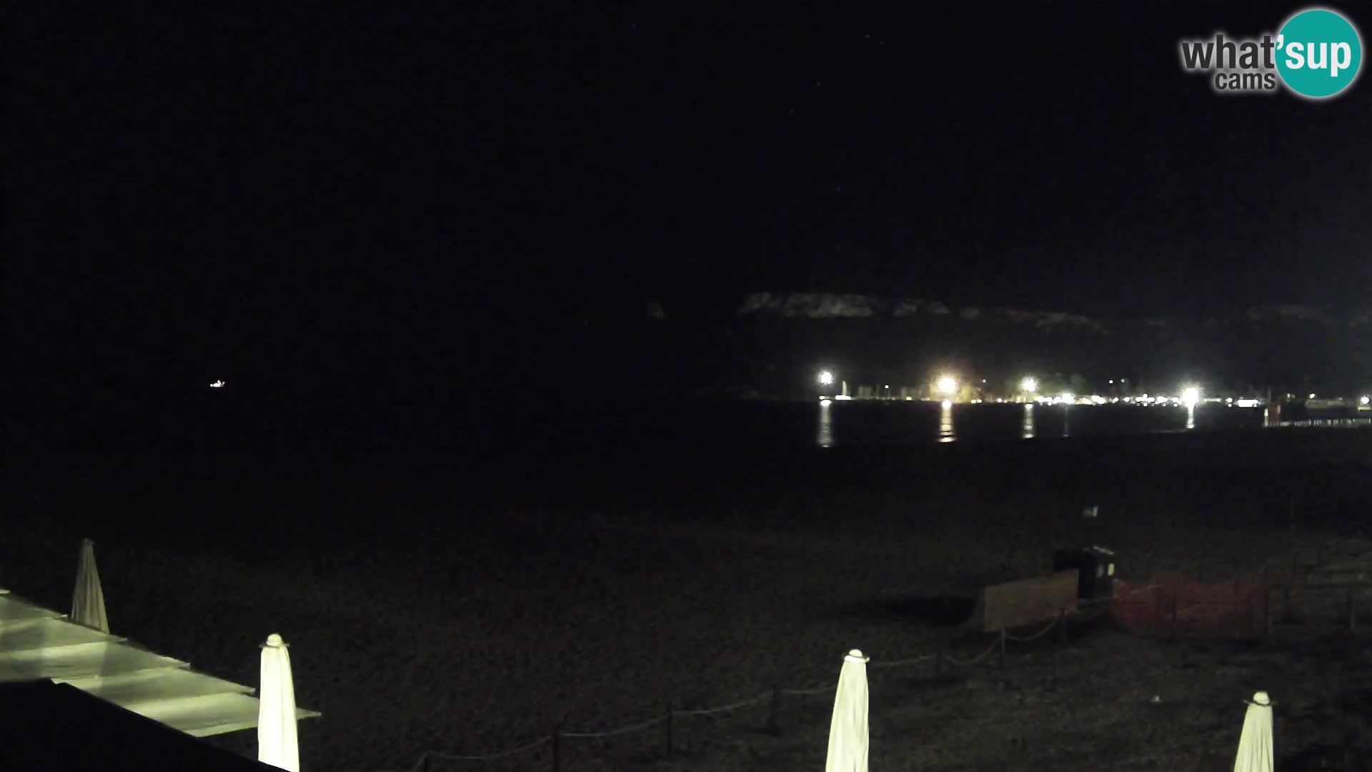 Poetto Strand Webcam | Cagliari | Sardinien