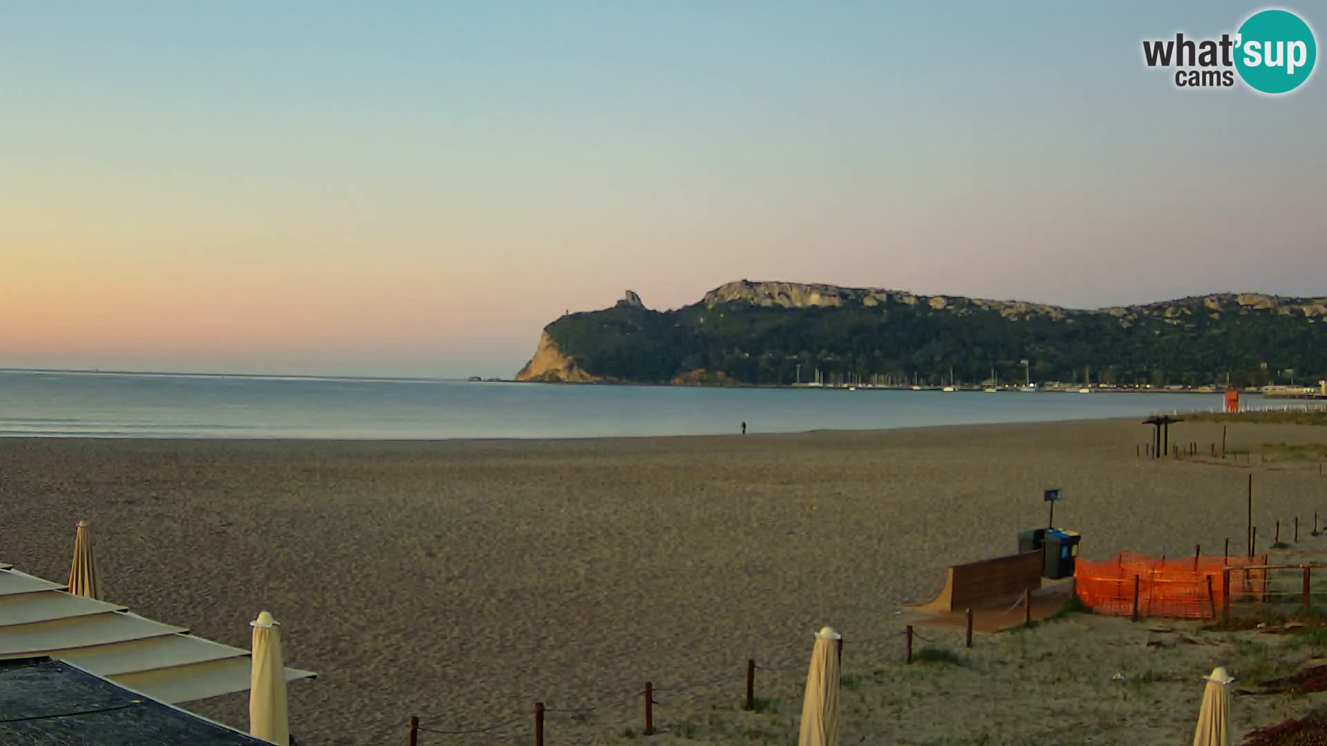 Webcam plage de Poetto | Cagliari | Sardaigne