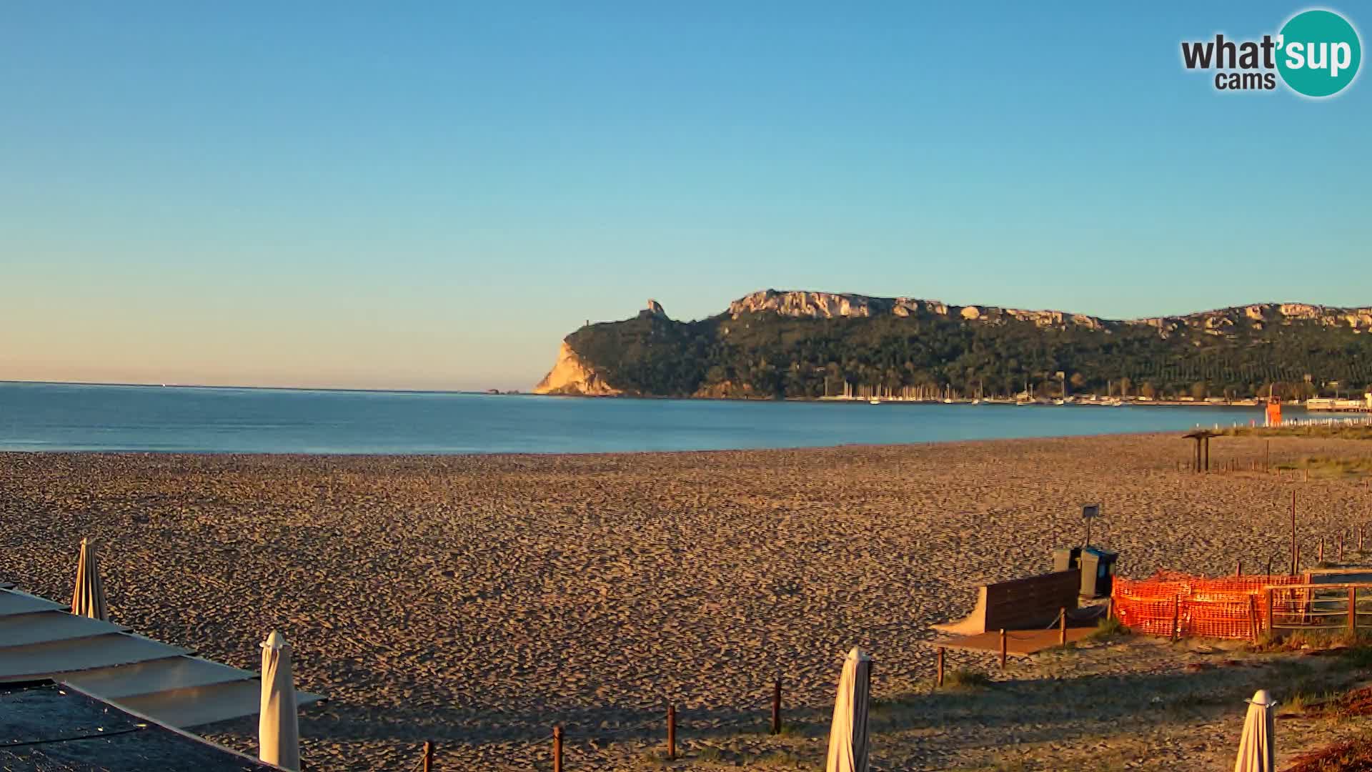 Webcam spiaggia del Poetto | Cagliari | Sardegna