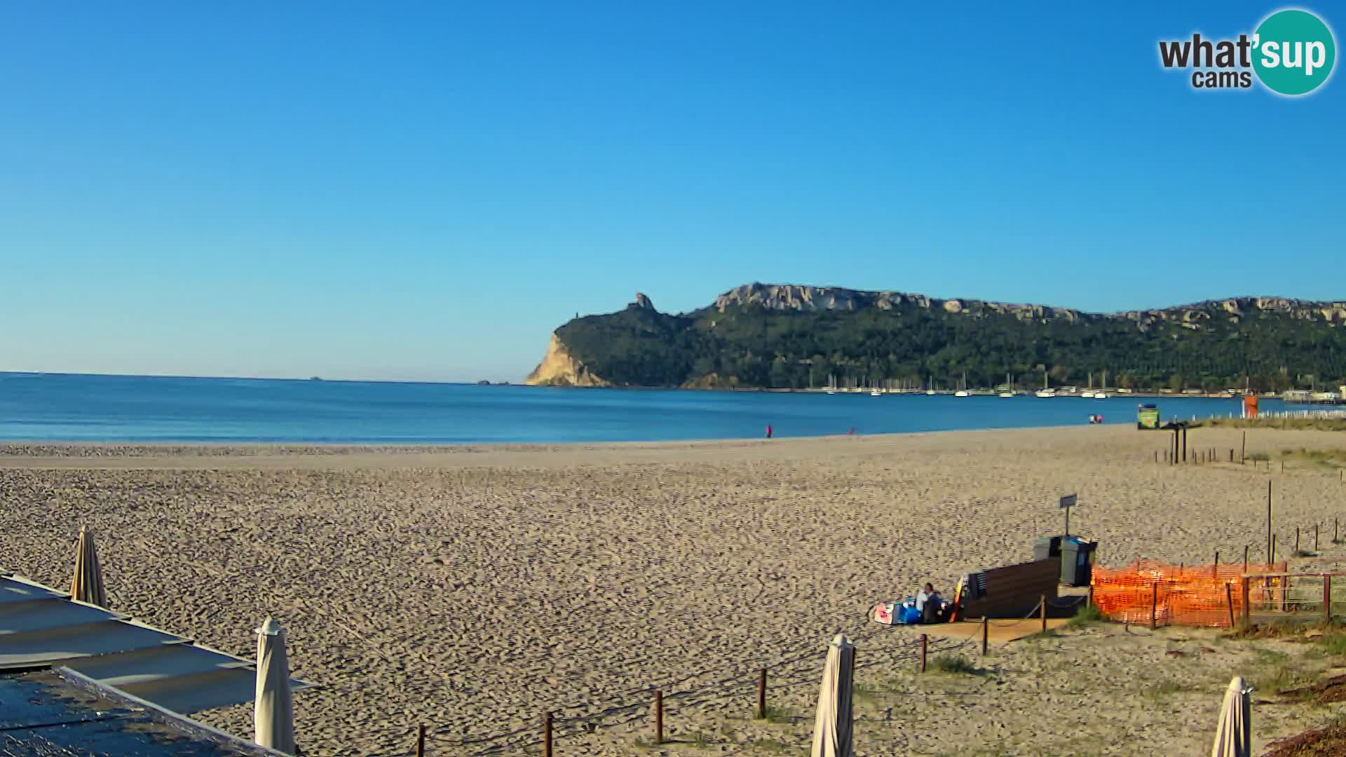 Poetto Strand Webcam | Cagliari | Sardinien