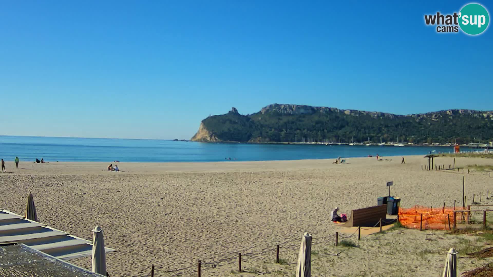 Webcam spiaggia del Poetto | Cagliari | Sardegna