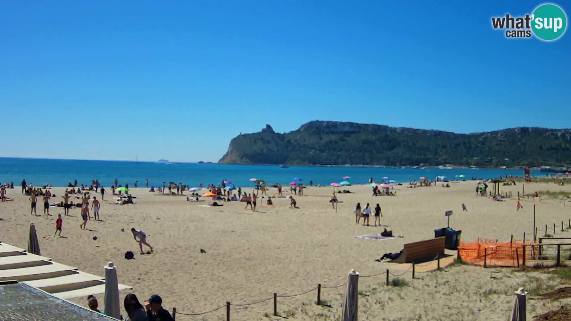 Poetto beach webcam | Cagliari | Sardinia