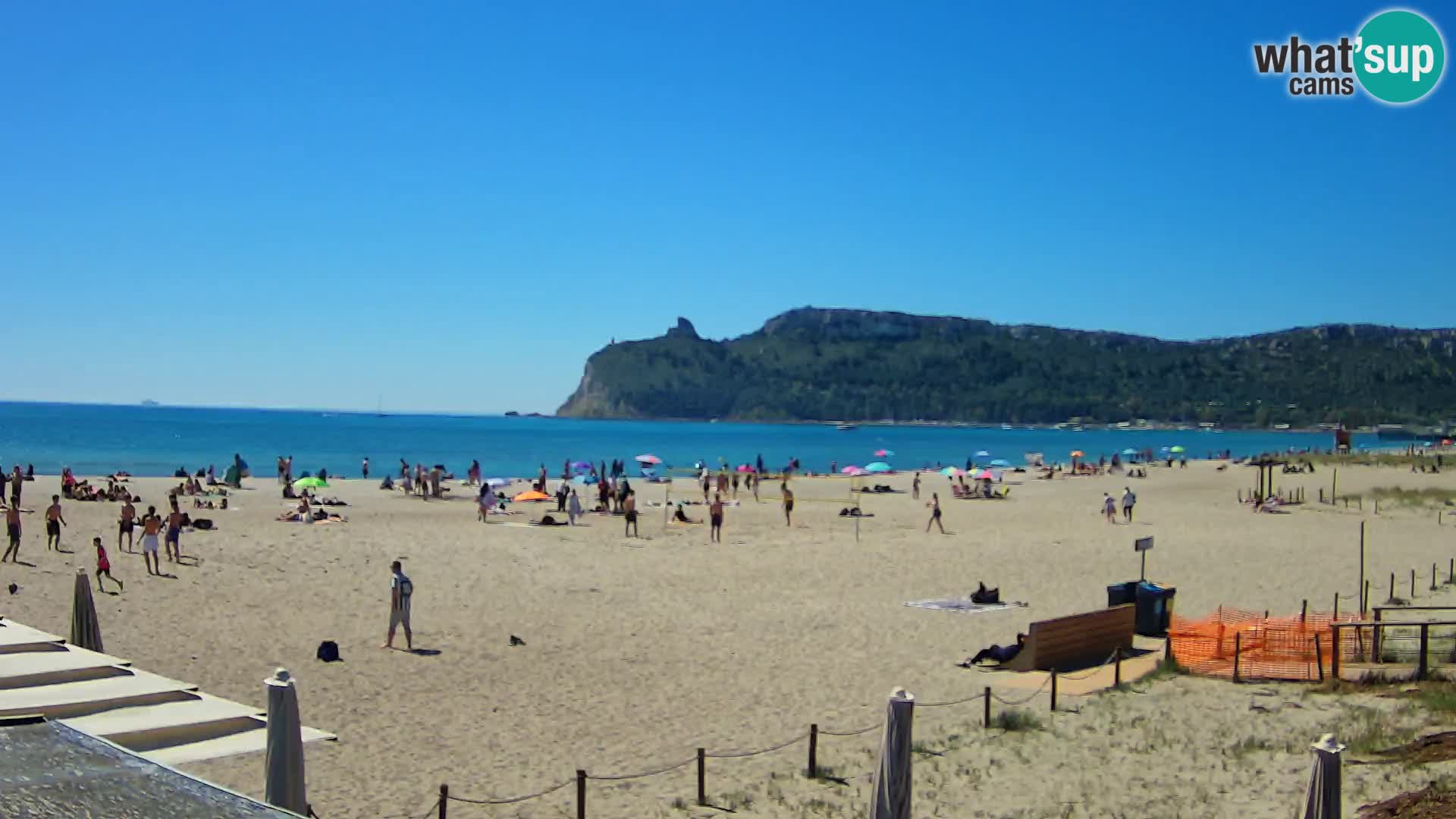 Poetto Strand Webcam | Cagliari | Sardinien