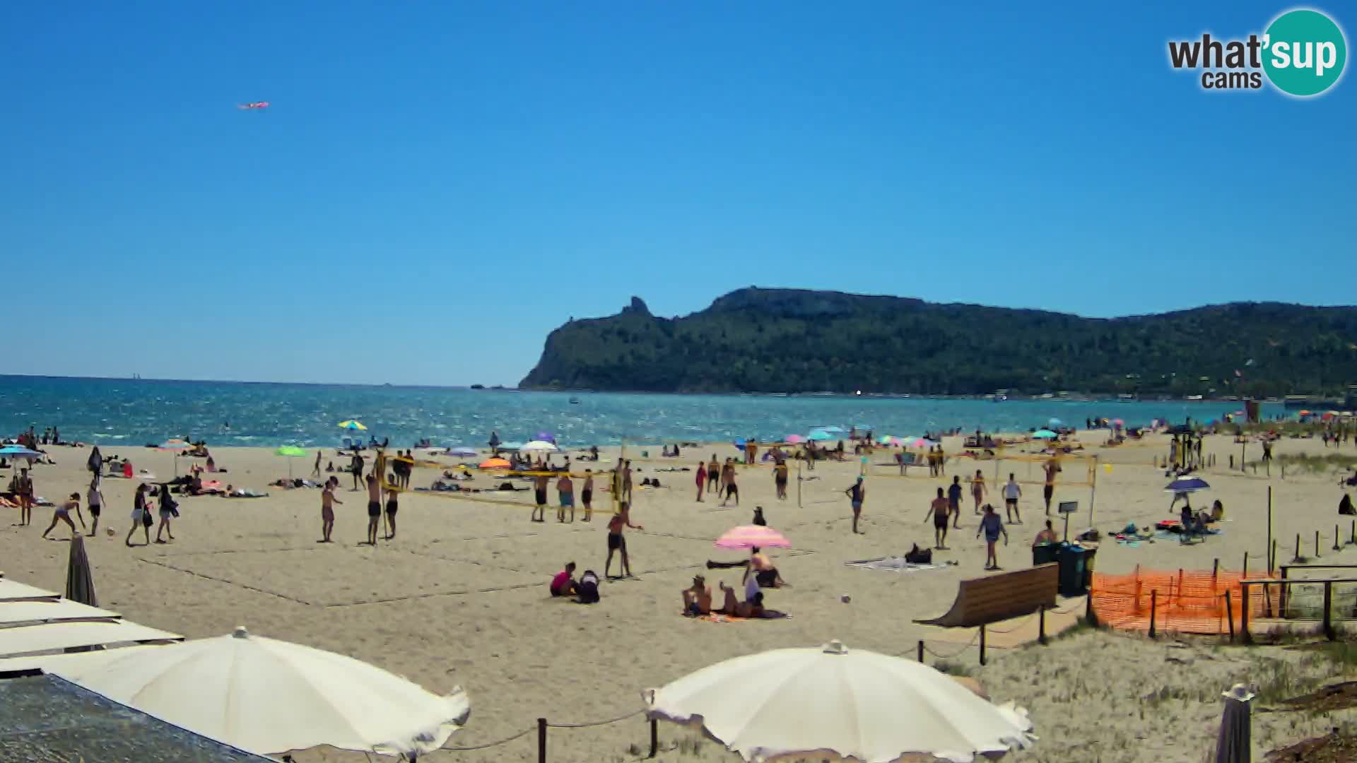 Webcam plage de Poetto | Cagliari | Sardaigne