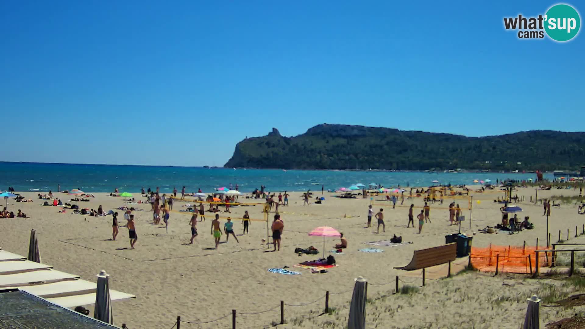 Poetto Strand Webcam | Cagliari | Sardinien