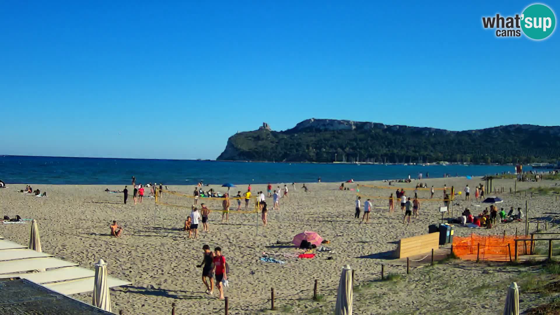 Webcam playa de Poetto | Cagliari | Cerdeña