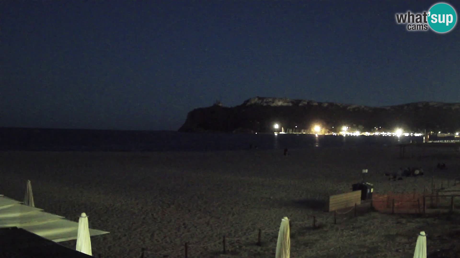 Webcam plage de Poetto | Cagliari | Sardaigne