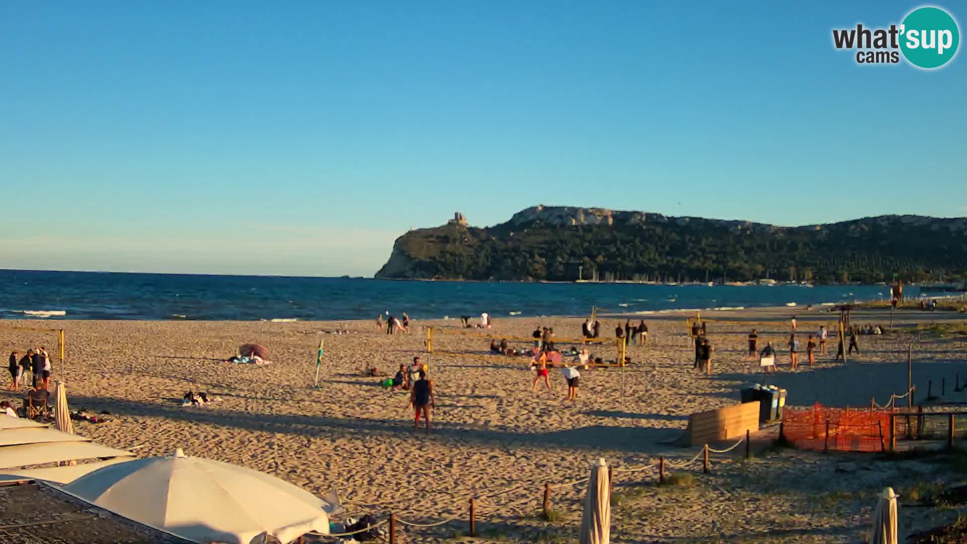 Webcam spiaggia del Poetto | Cagliari | Sardegna