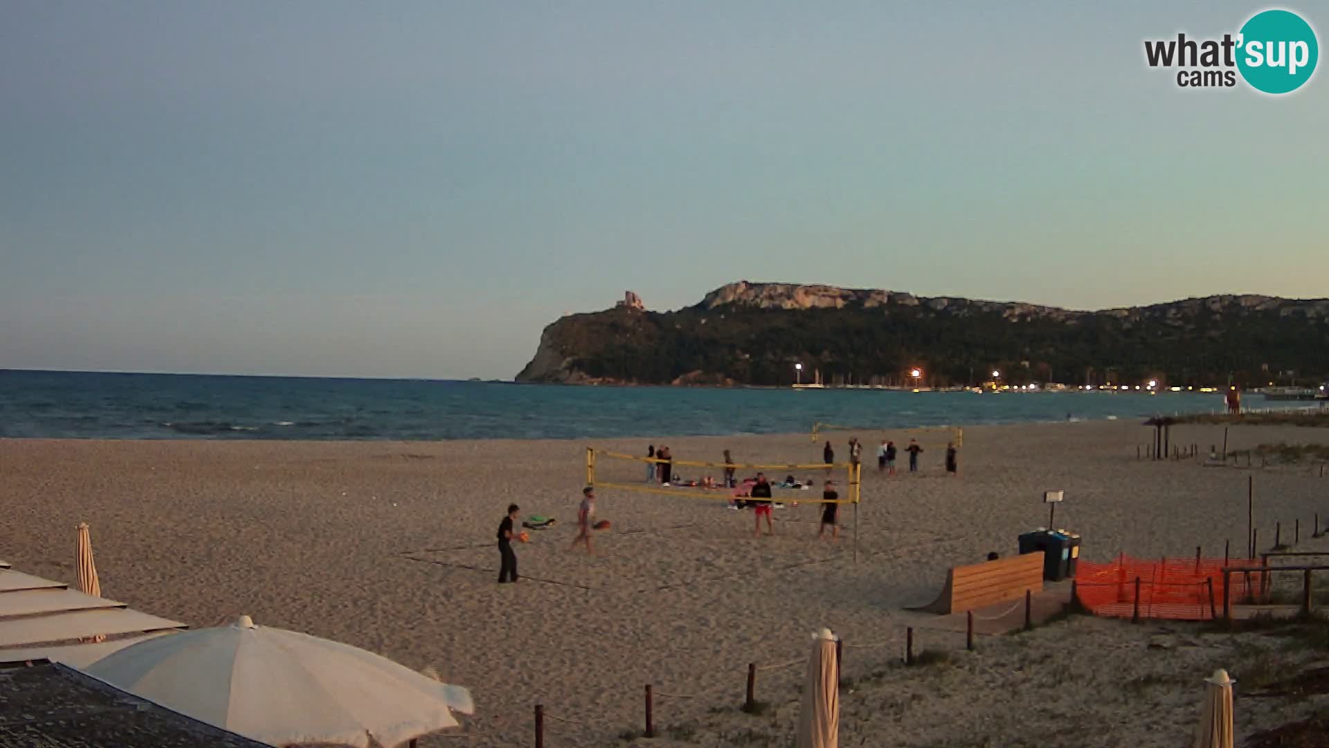 Poetto Strand Webcam | Cagliari | Sardinien
