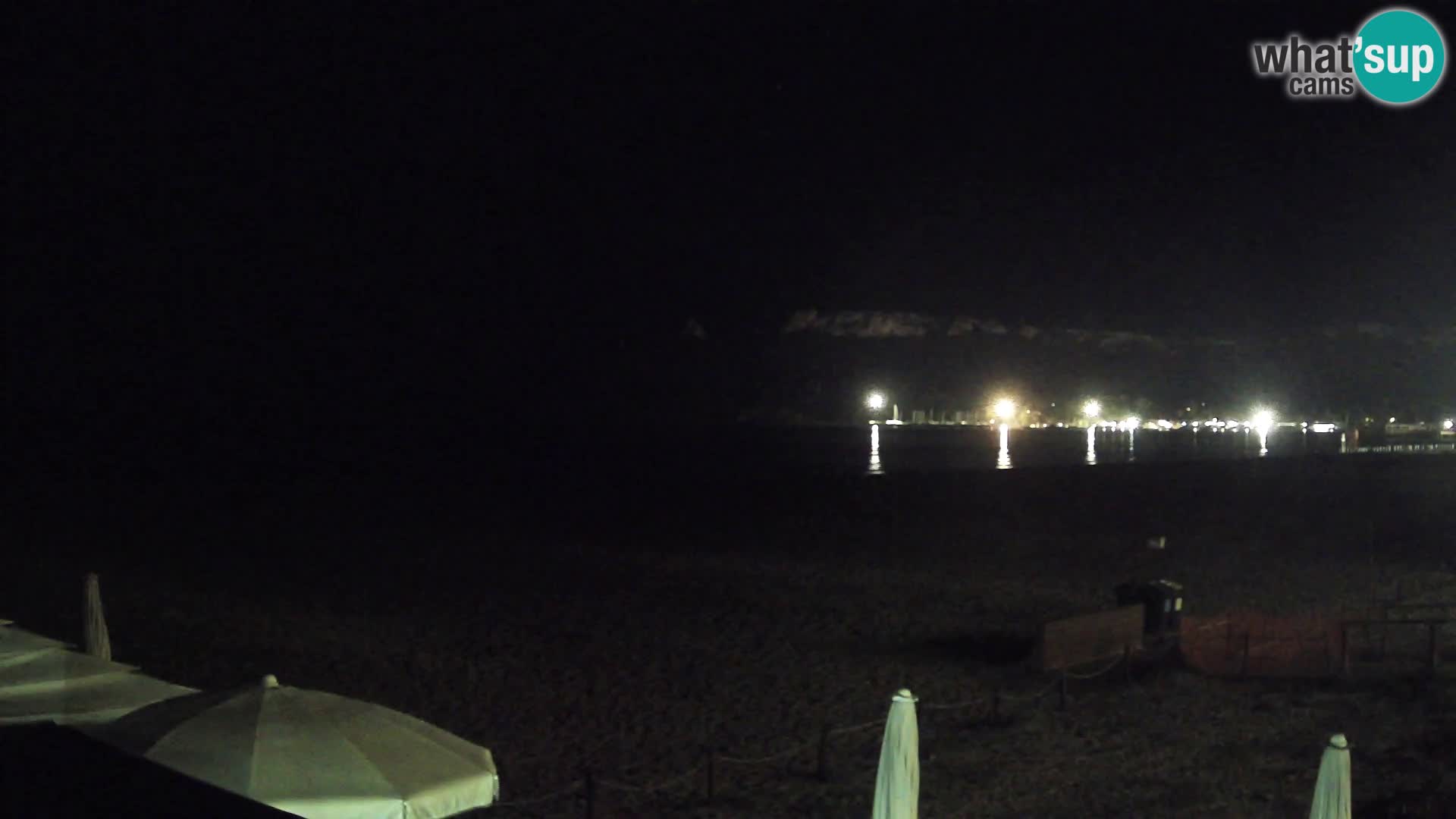 Poetto beach webcam | Cagliari | Sardinija