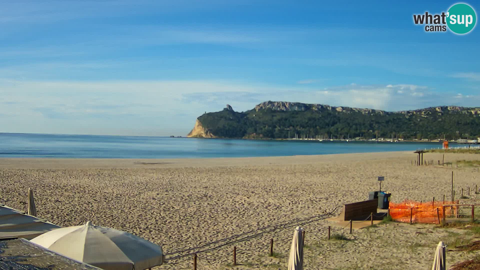 Poetto beach webcam | Cagliari | Sardinia