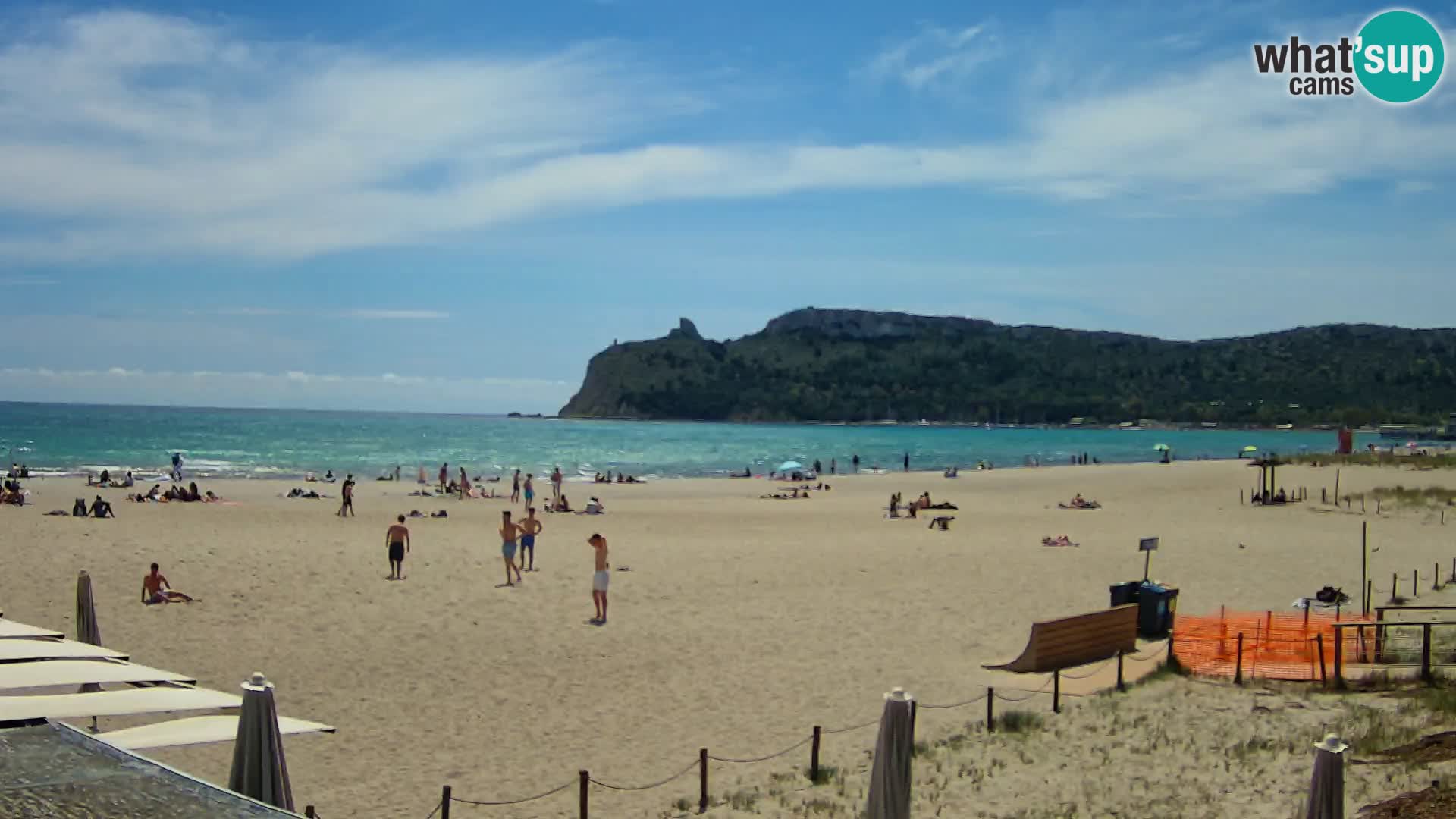 Webcam plage de Poetto | Cagliari | Sardaigne