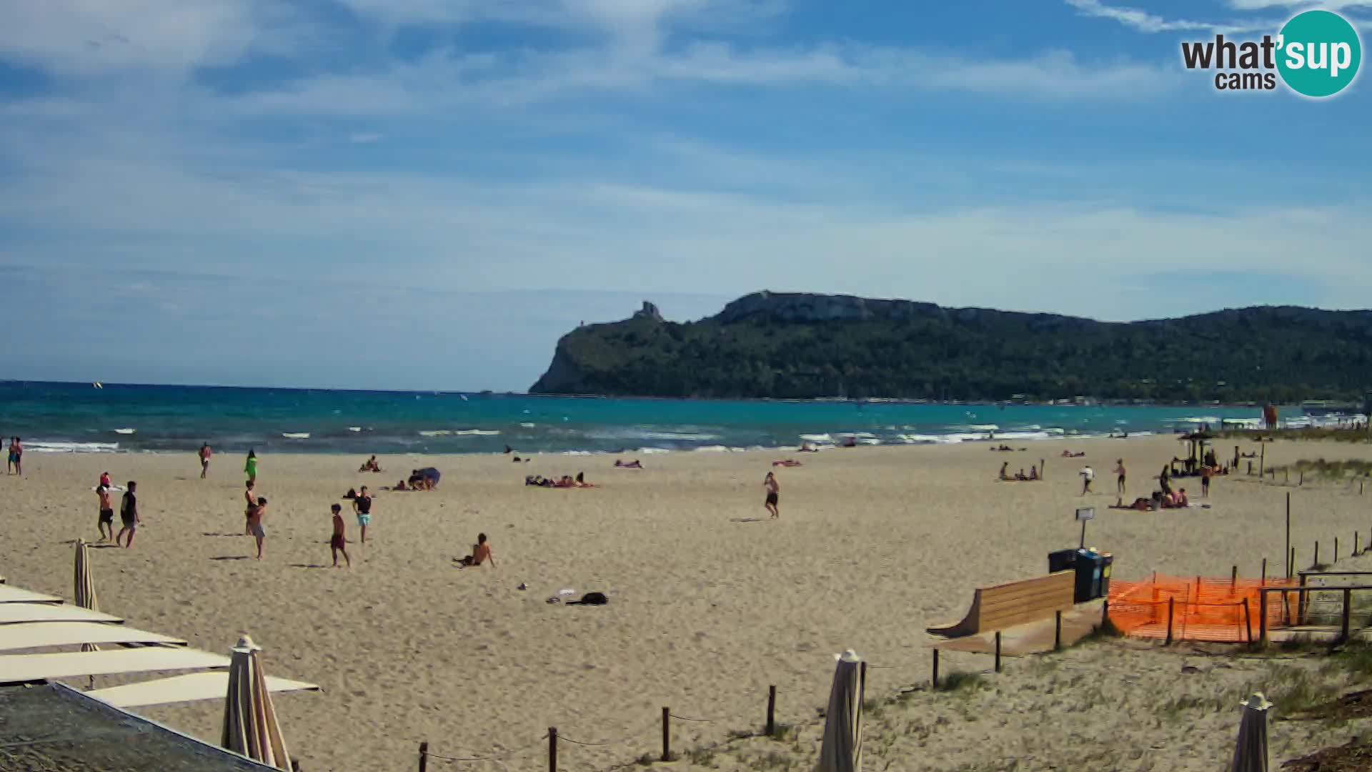 Poetto beach webcam | Cagliari | Sardinia