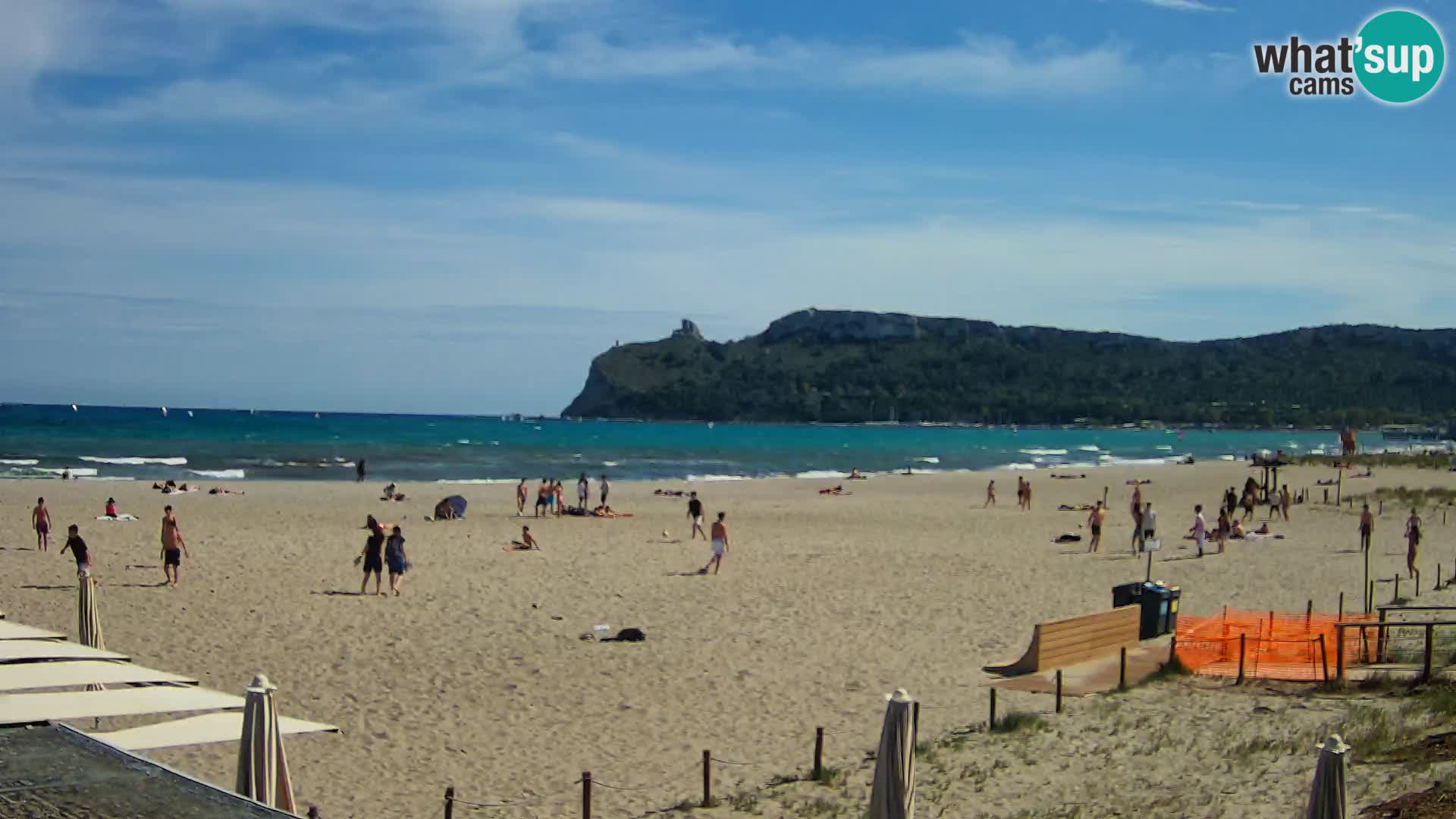 Poetto Strand Webcam | Cagliari | Sardinien