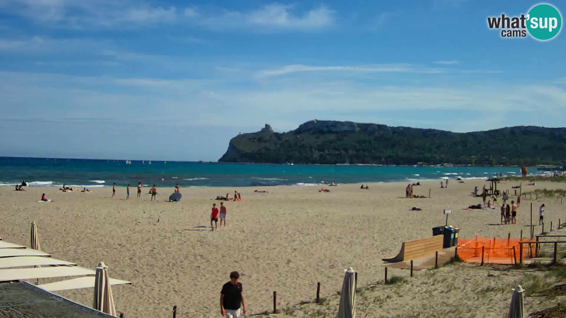 Webcam plage de Poetto | Cagliari | Sardaigne