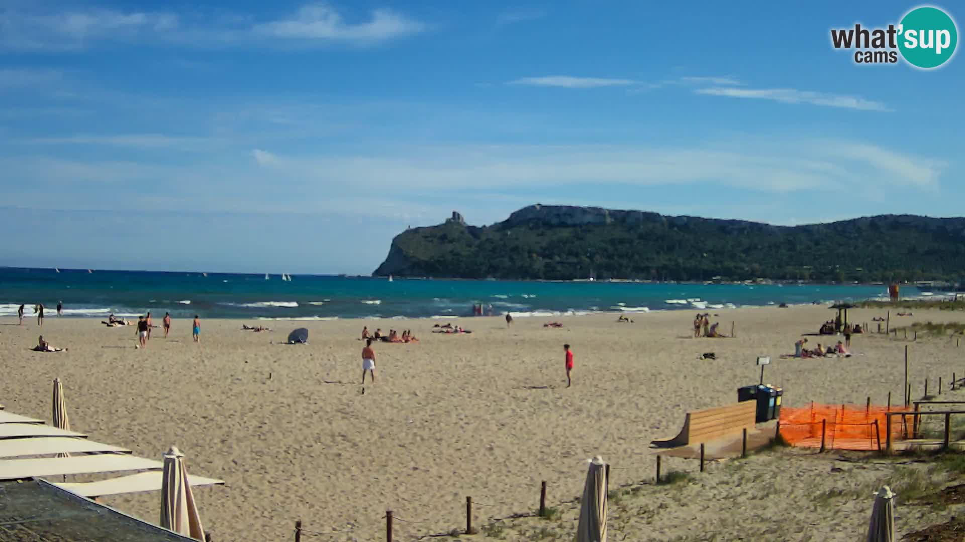 Poetto beach webcam | Cagliari | Sardinia