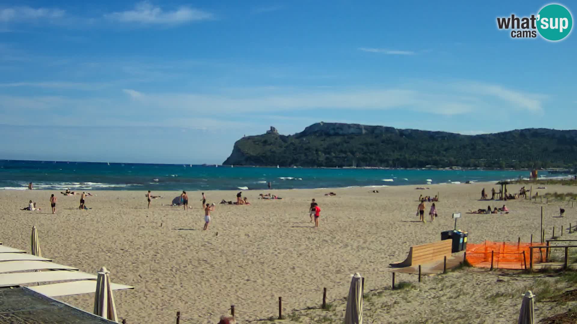 Poetto Strand Webcam | Cagliari | Sardinien