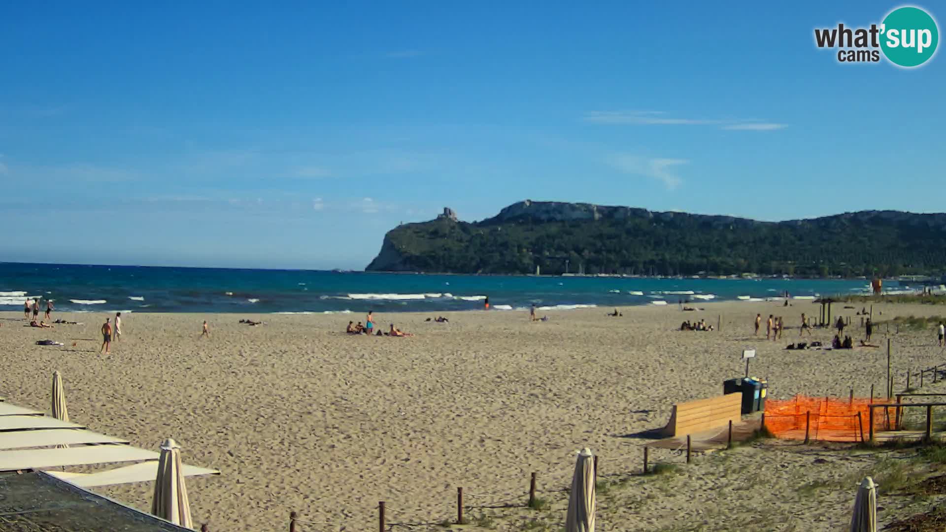 Webcam spiaggia del Poetto | Cagliari | Sardegna