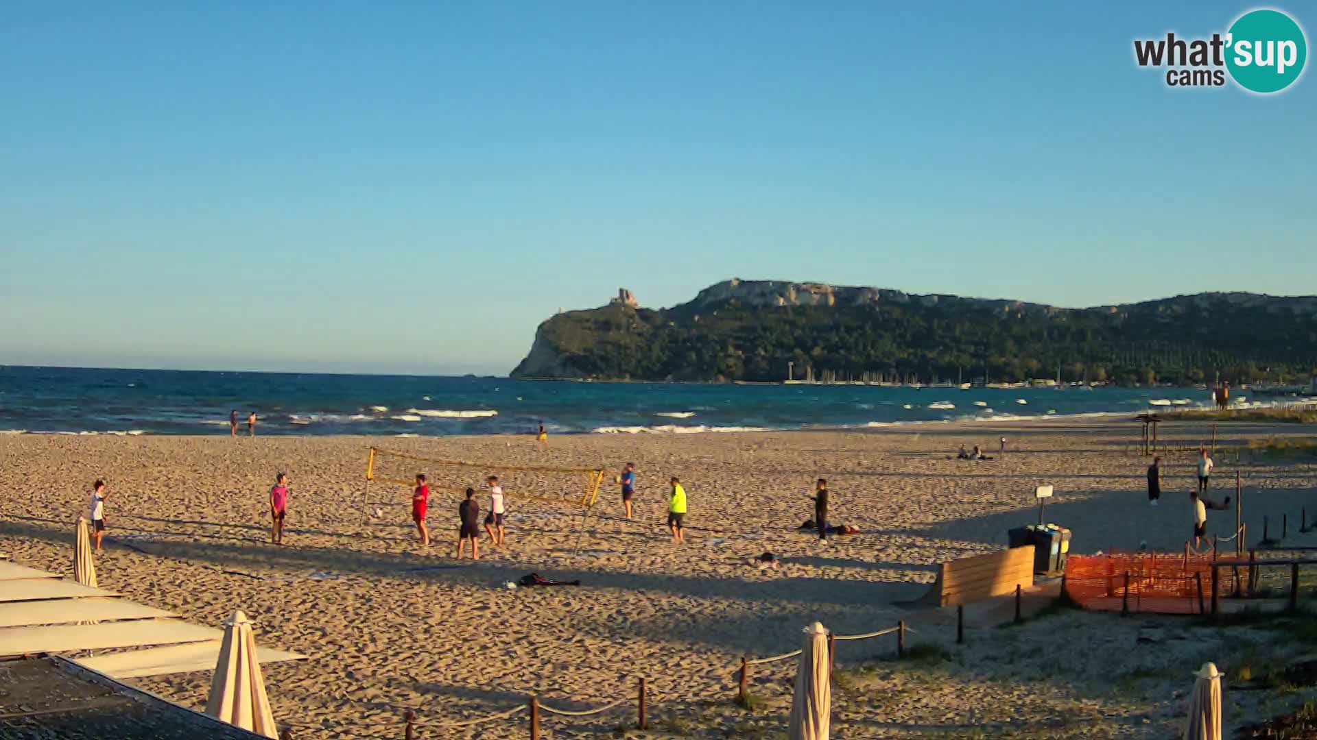 Webcam spiaggia del Poetto | Cagliari | Sardegna