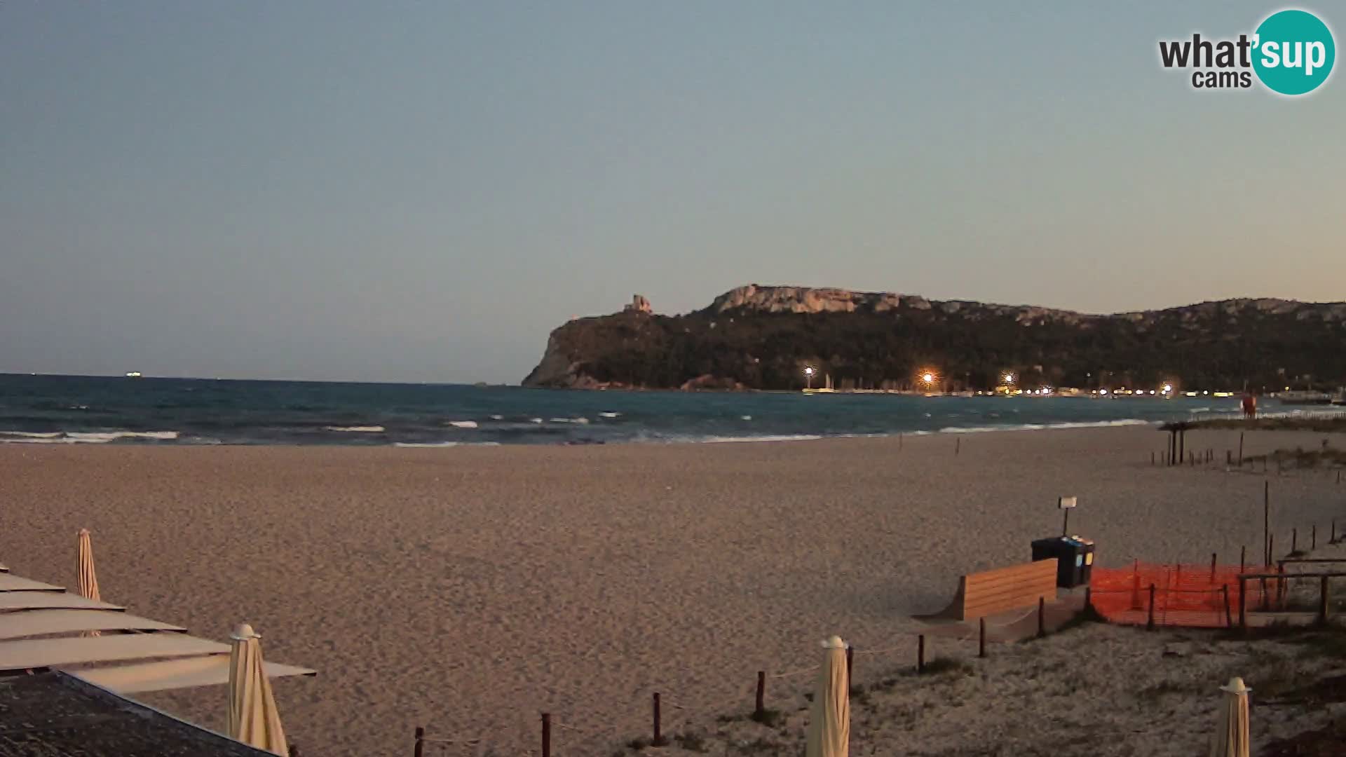 Poetto Strand Webcam | Cagliari | Sardinien