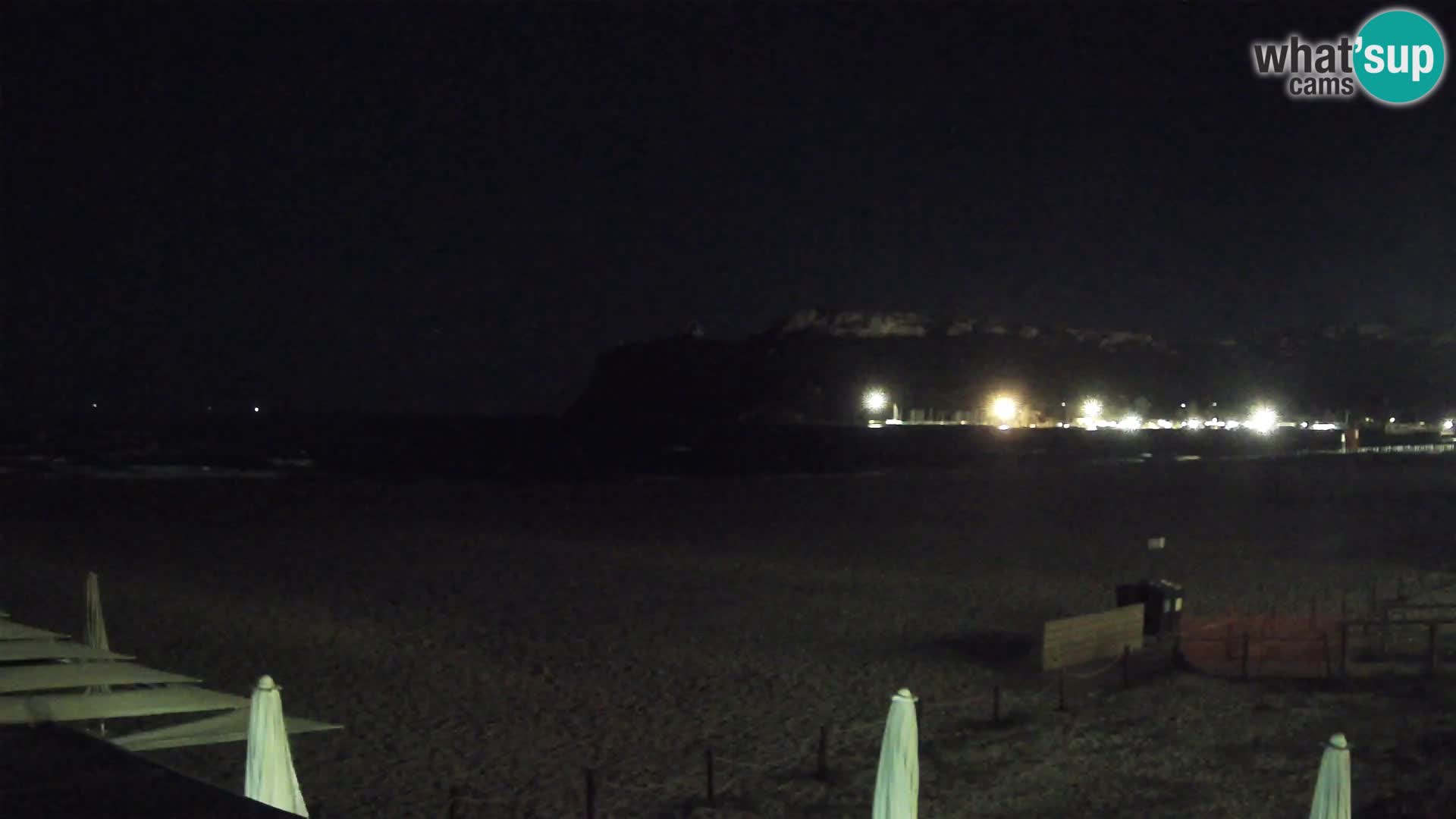 Poetto beach webcam | Cagliari | Sardinia