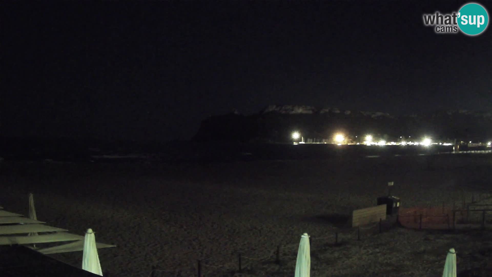 Poetto beach webcam | Cagliari | Sardinija