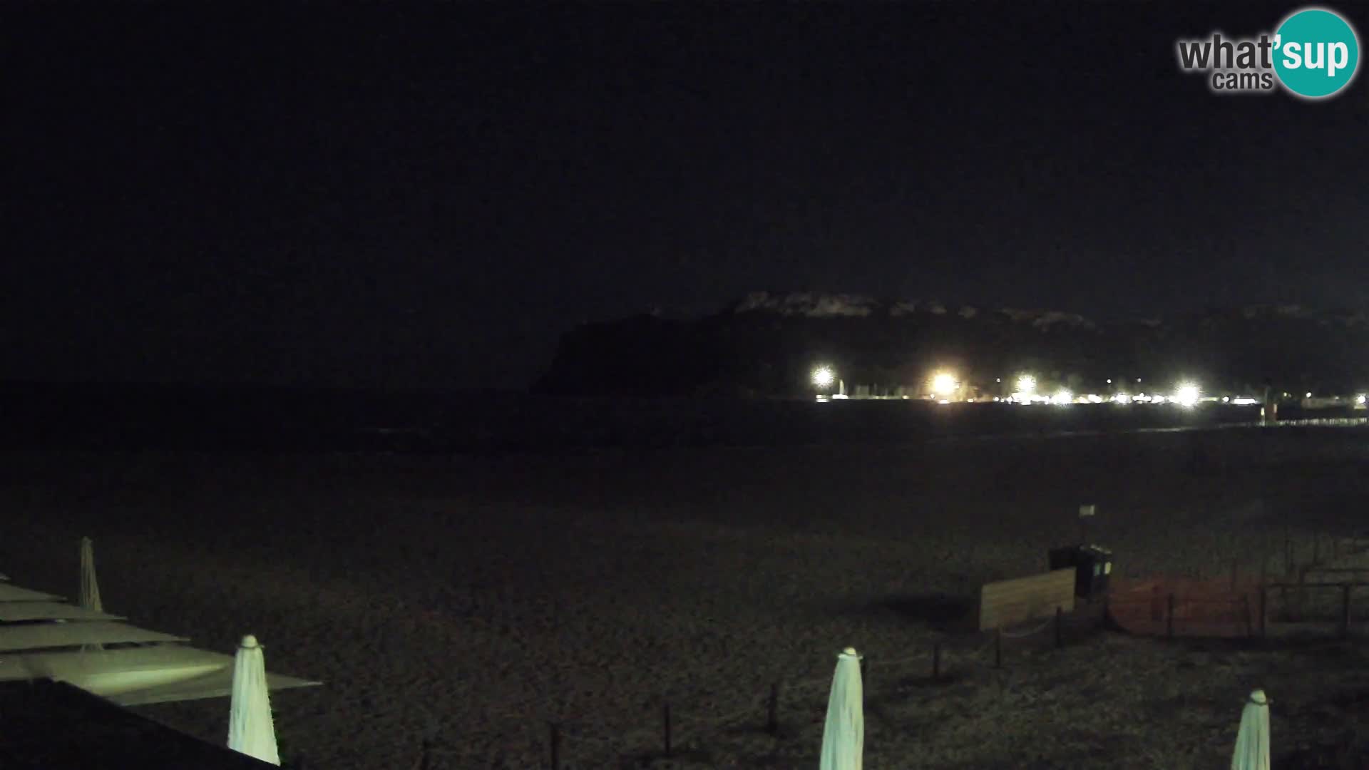 Poetto beach webcam | Cagliari | Sardinija