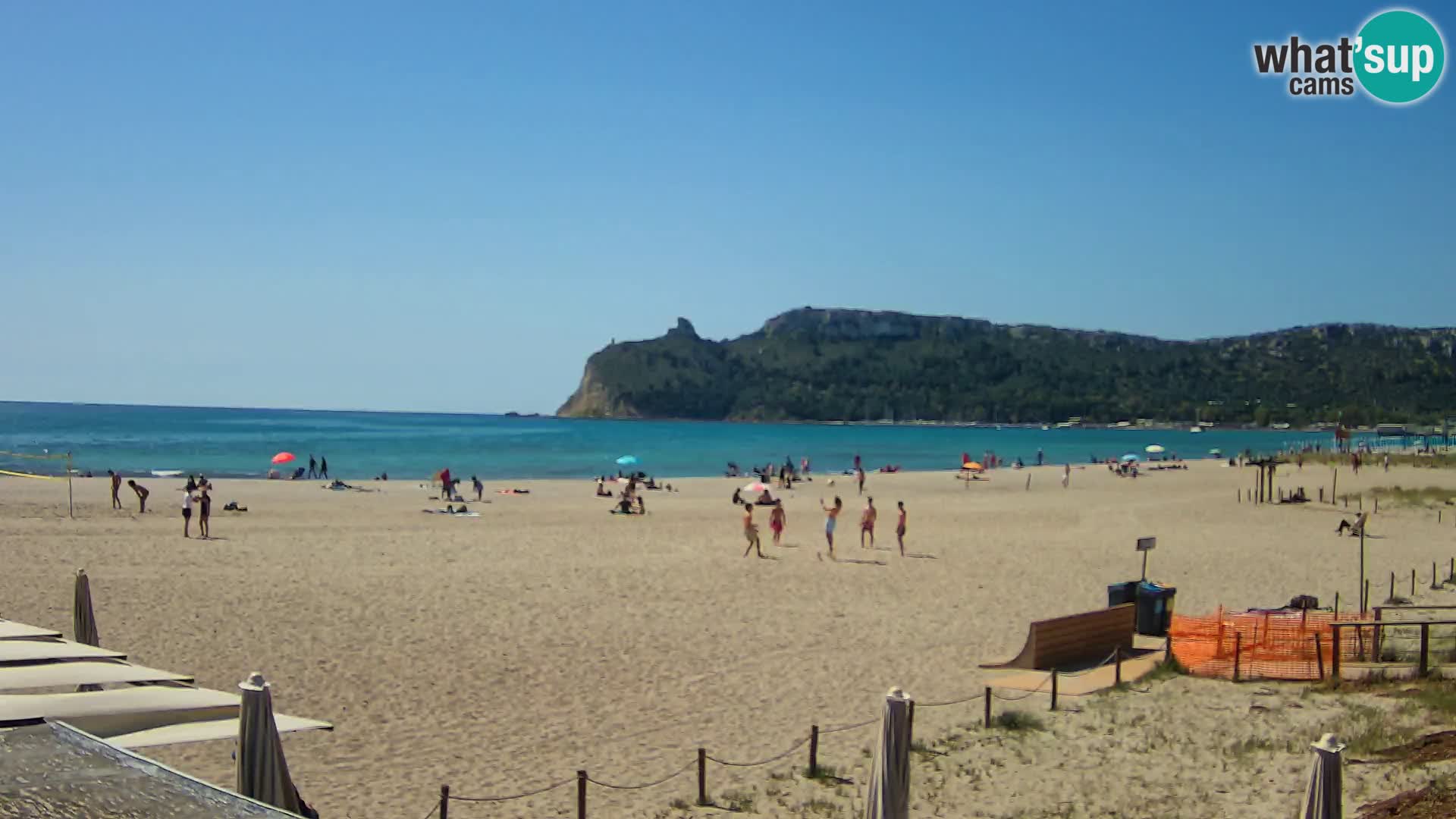 Poetto Strand Webcam | Cagliari | Sardinien