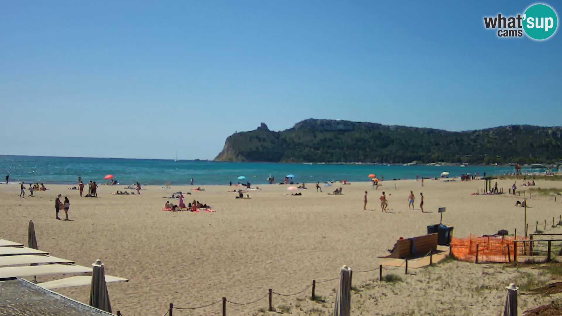 Poetto beach webcam | Cagliari | Sardinia