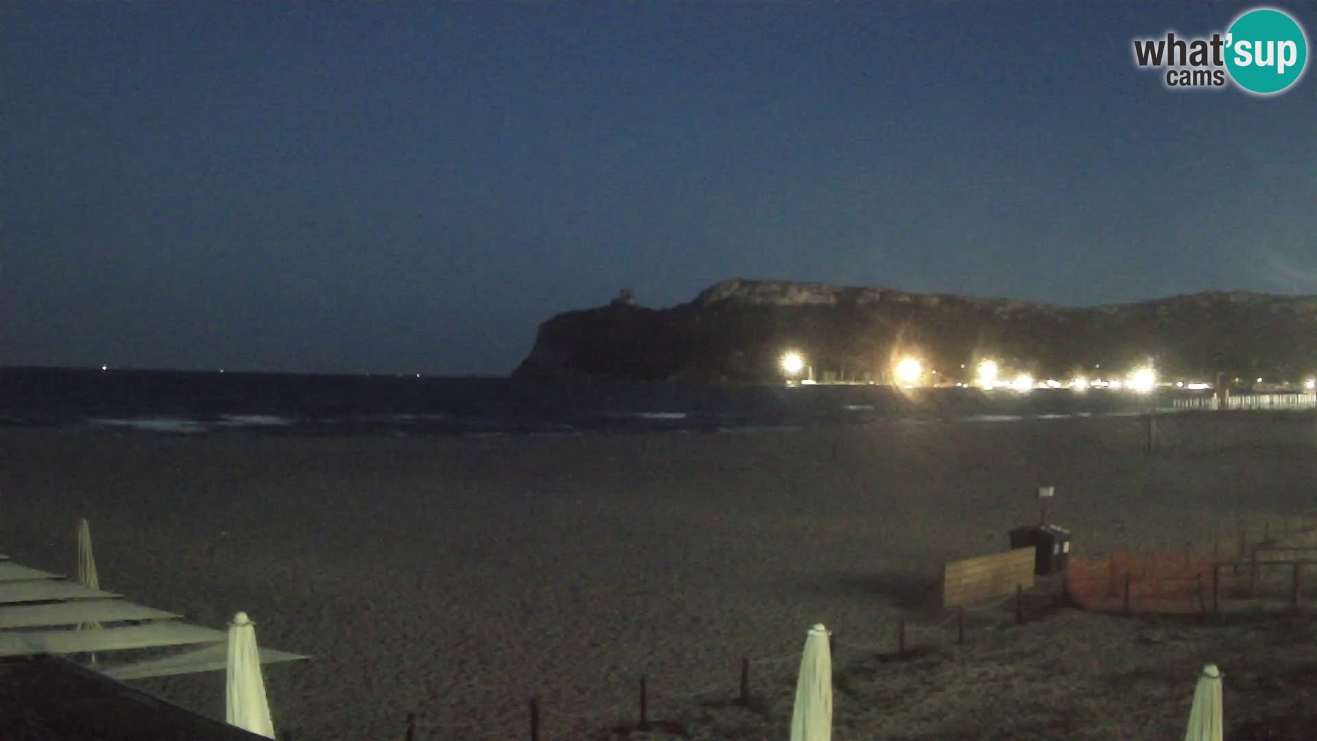 Poetto beach webcam | Cagliari | Sardinia