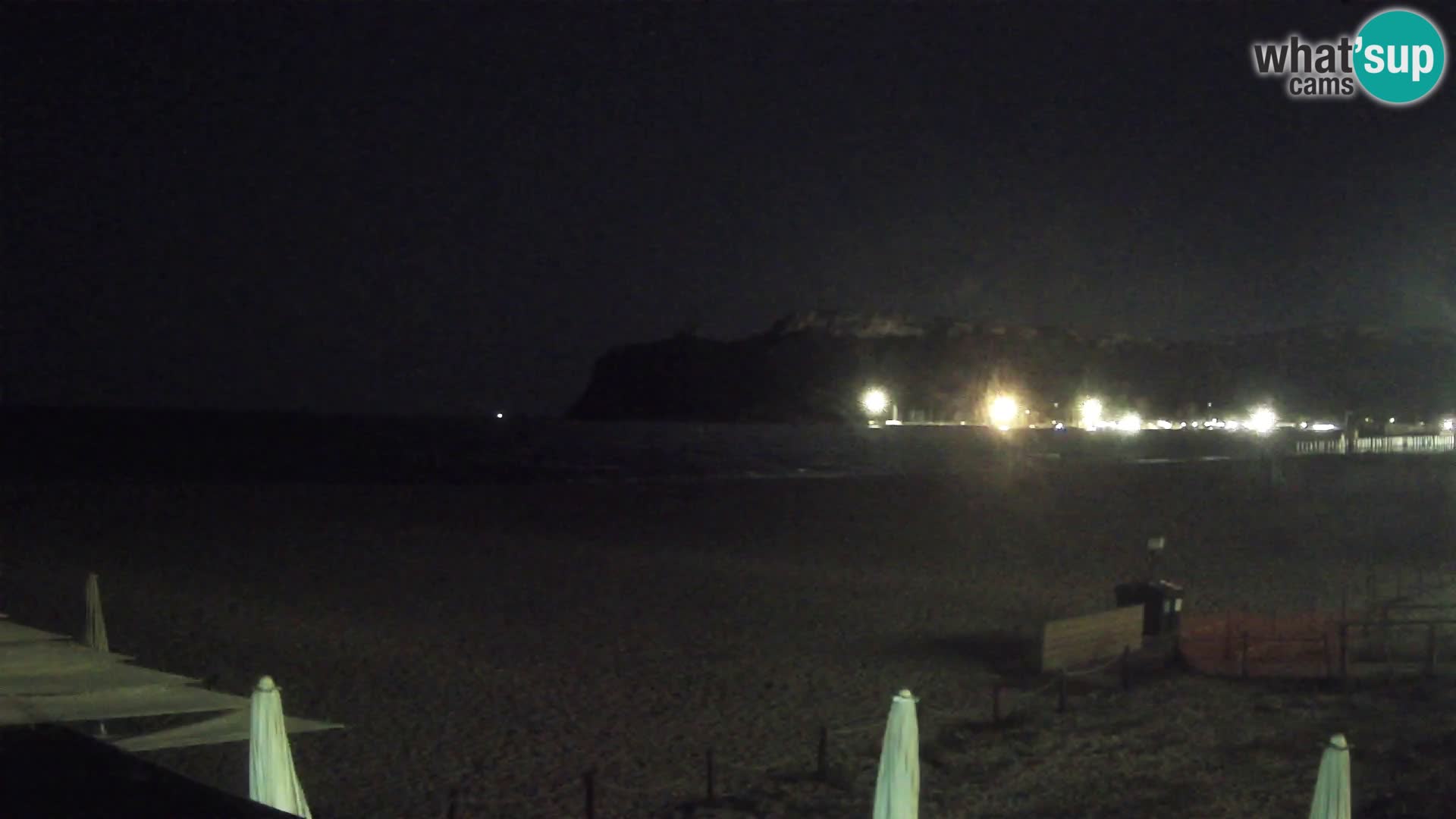 Poetto beach webcam | Cagliari | Sardinija