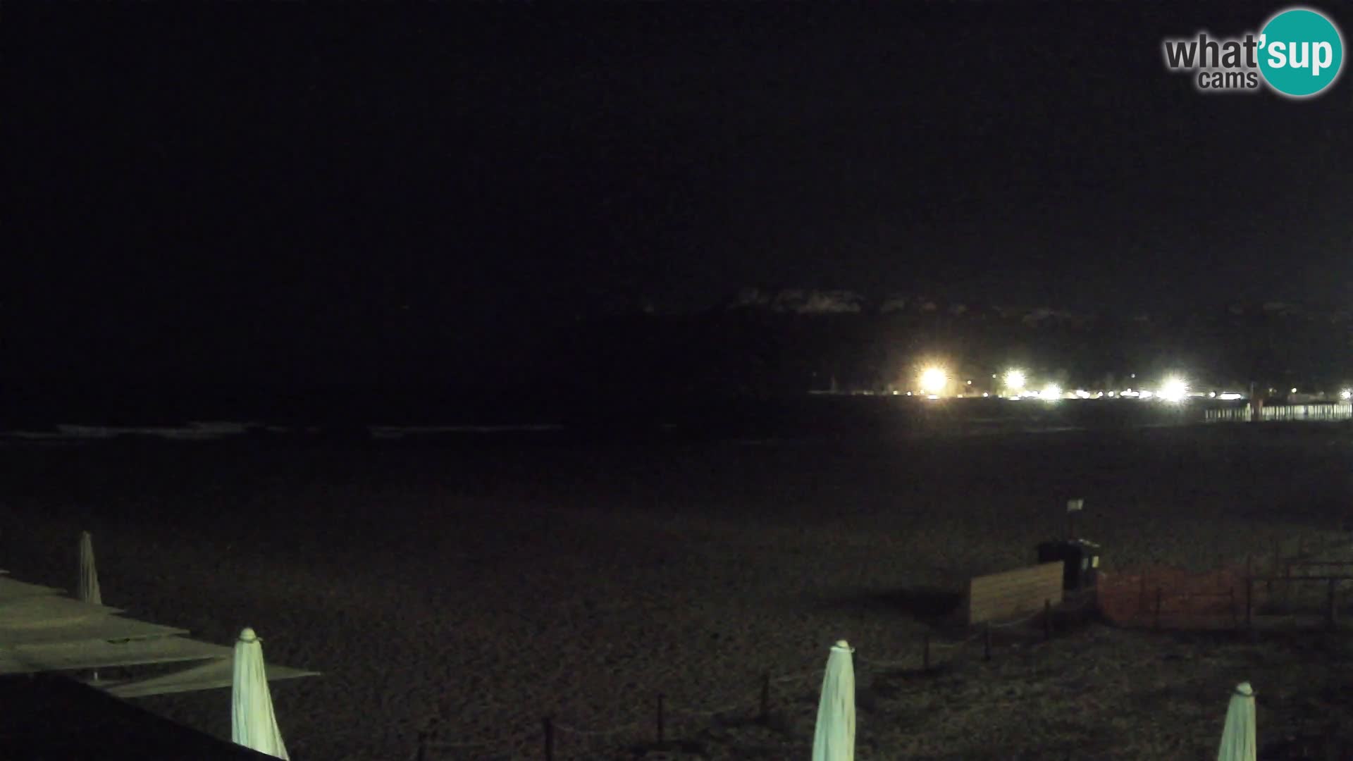 Poetto beach webcam | Cagliari | Sardinia