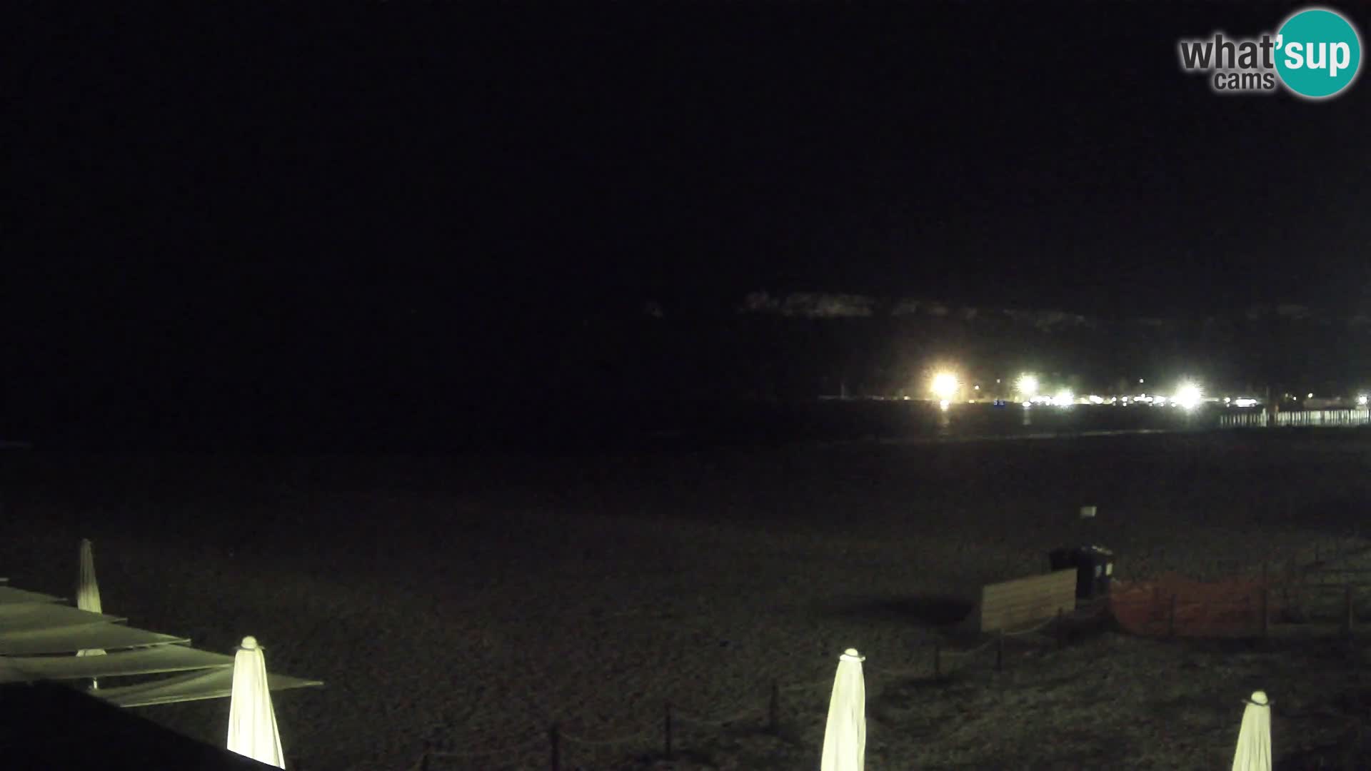 Poetto beach webcam | Cagliari | Sardinija