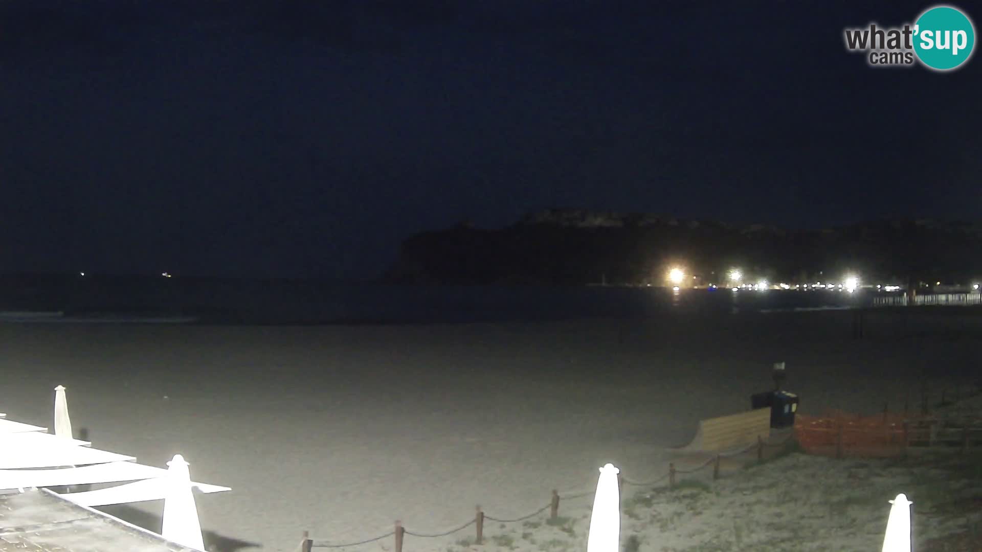 Poetto Strand Webcam | Cagliari | Sardinien