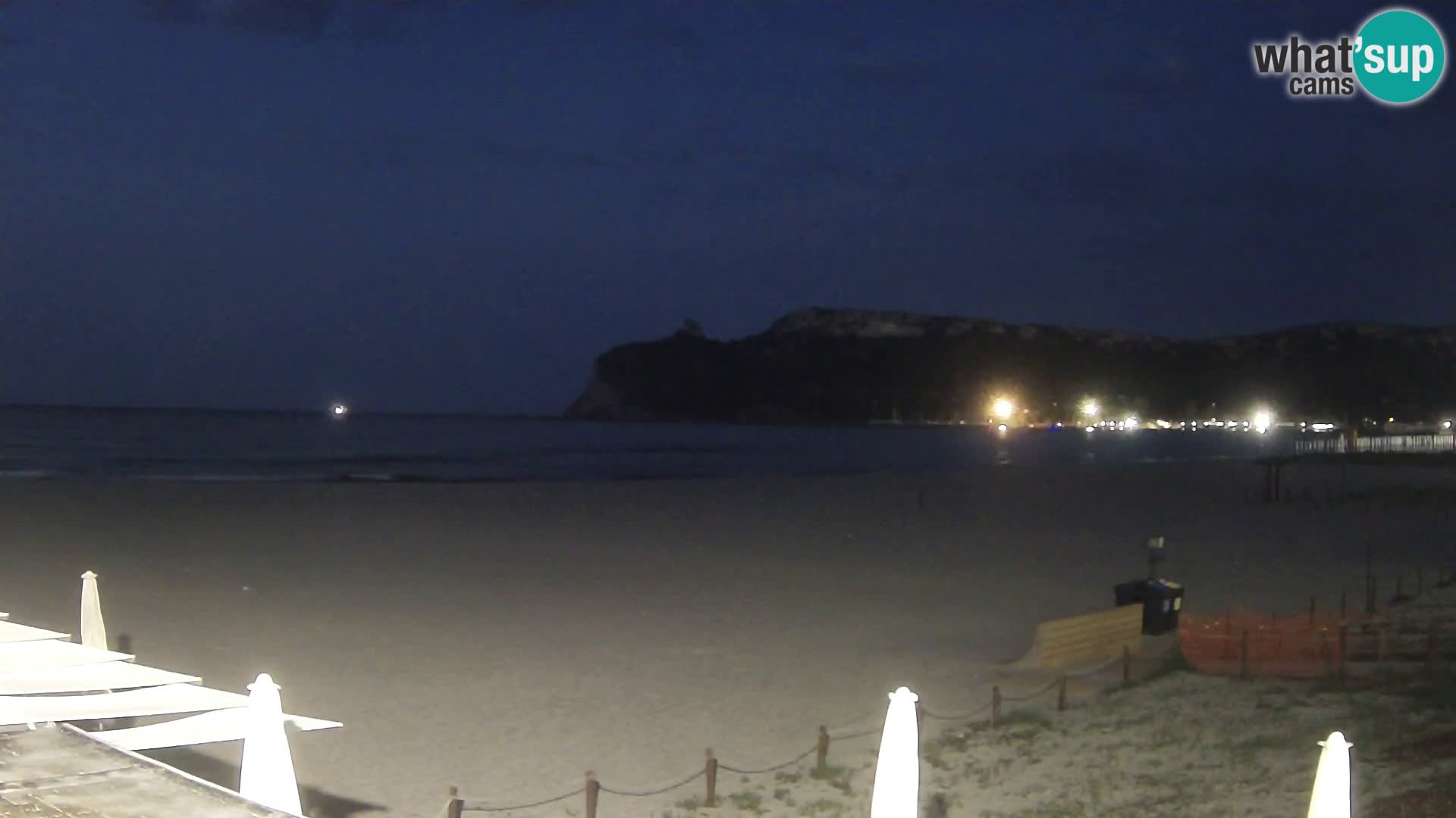 Webcam plage de Poetto | Cagliari | Sardaigne
