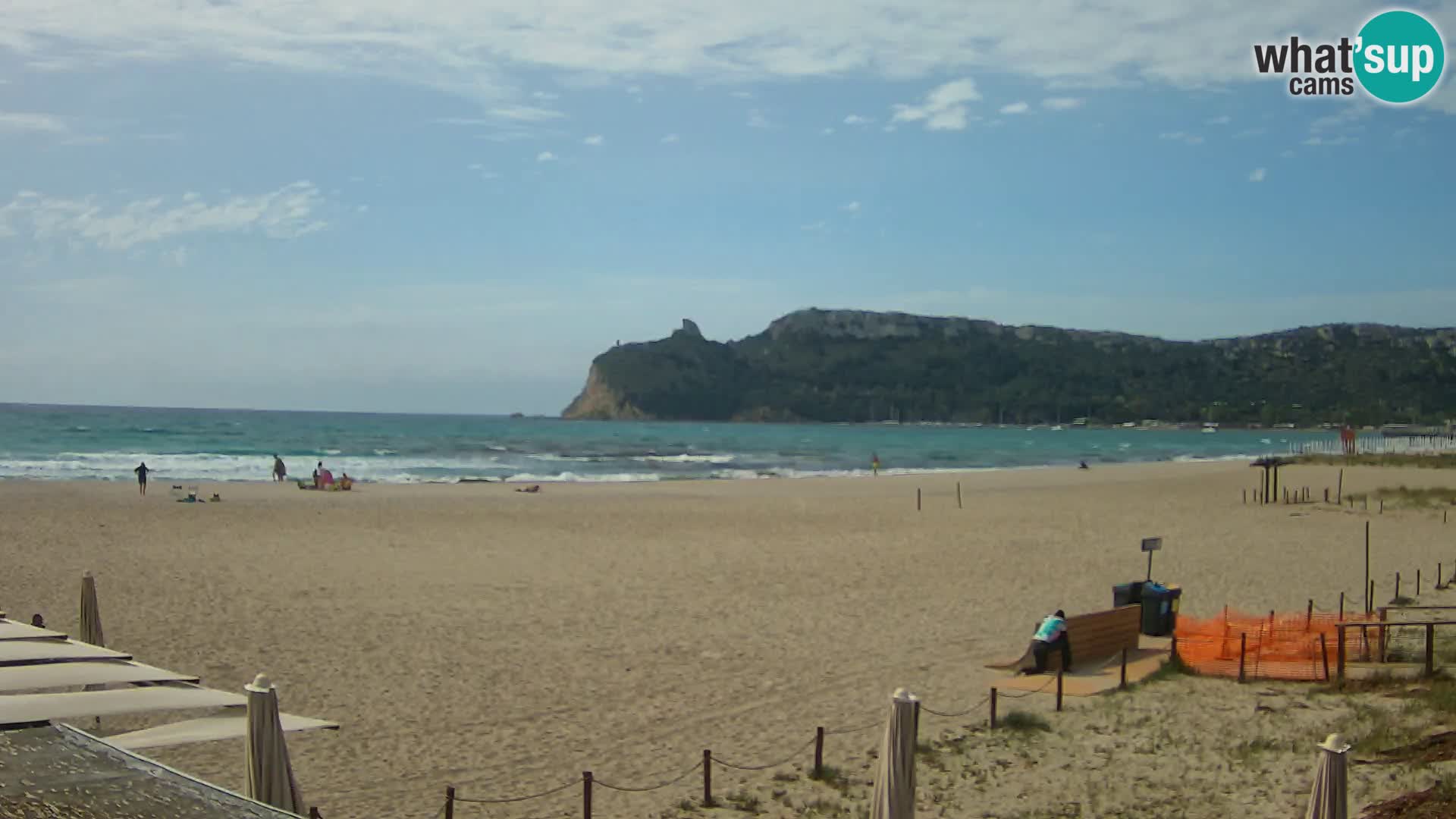 Poetto beach webcam | Cagliari | Sardinia