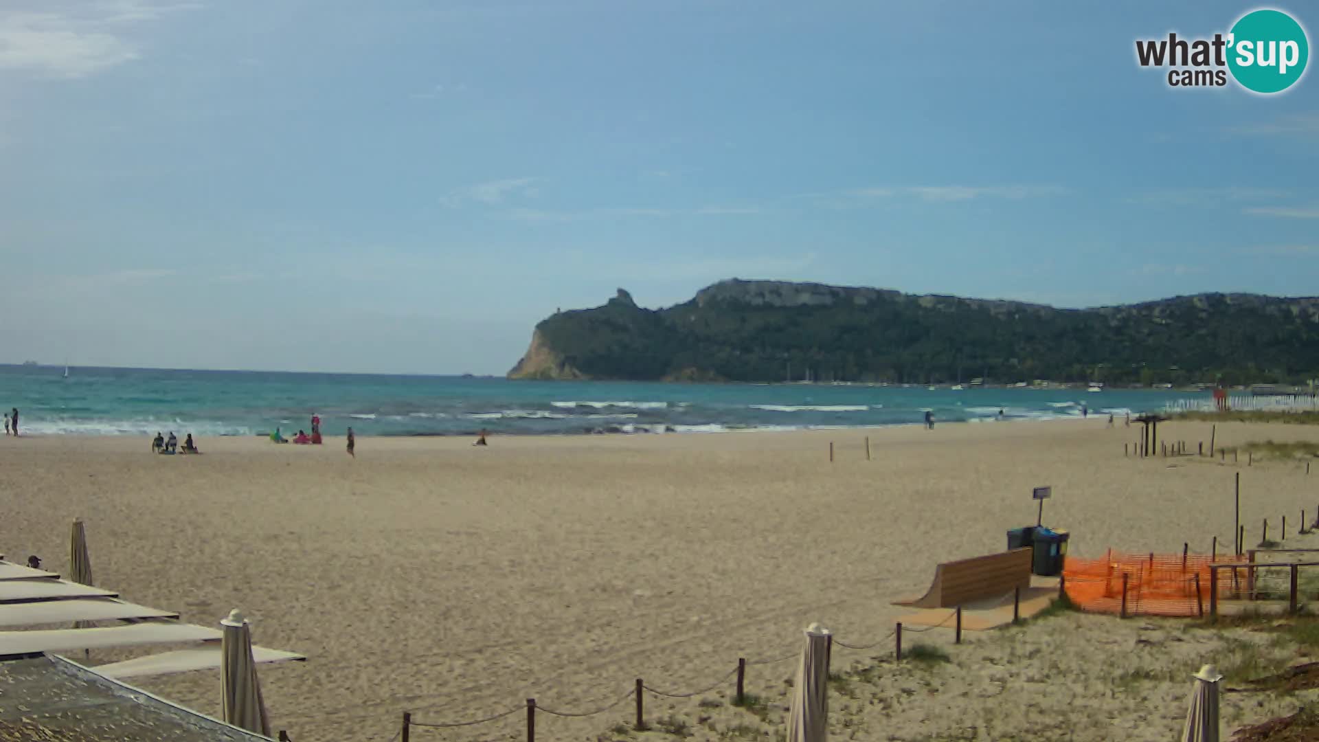Poetto beach webcam | Cagliari | Sardinija