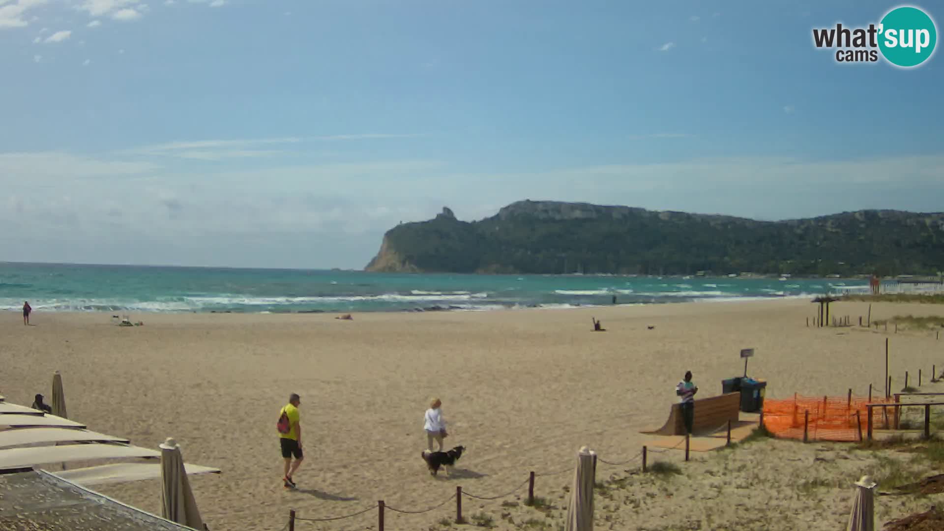 Poetto Strand Webcam | Cagliari | Sardinien