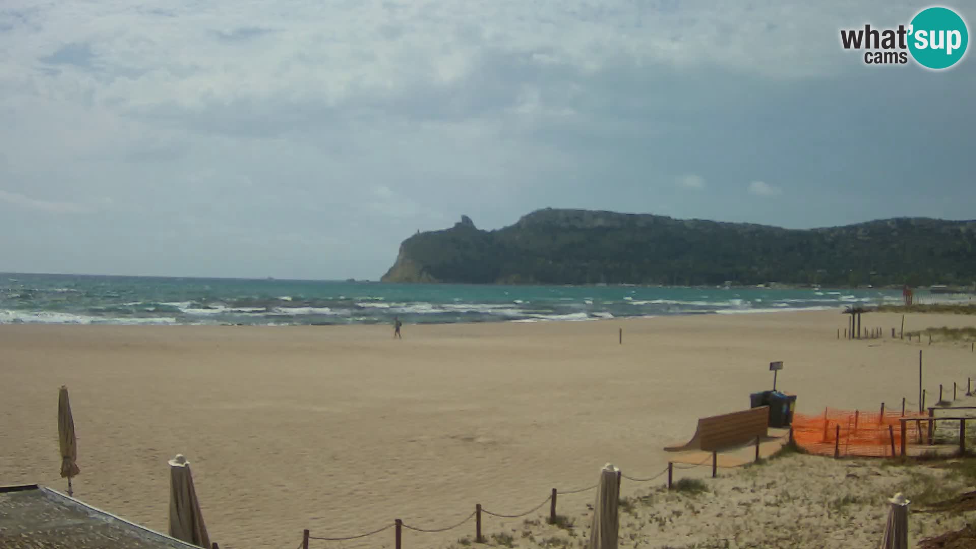 Poetto beach webcam | Cagliari | Sardinia