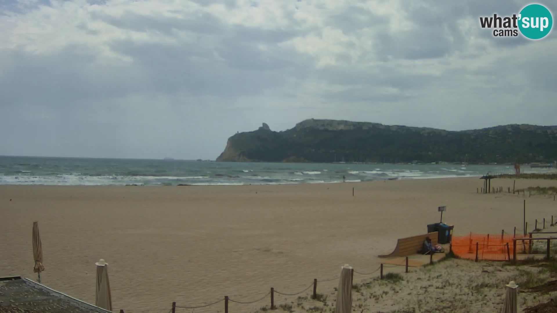 Poetto Strand Webcam | Cagliari | Sardinien